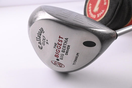Callaway Biggest Big Bertha Driver / 9 Degree / Firm Flex Callaway Shaft