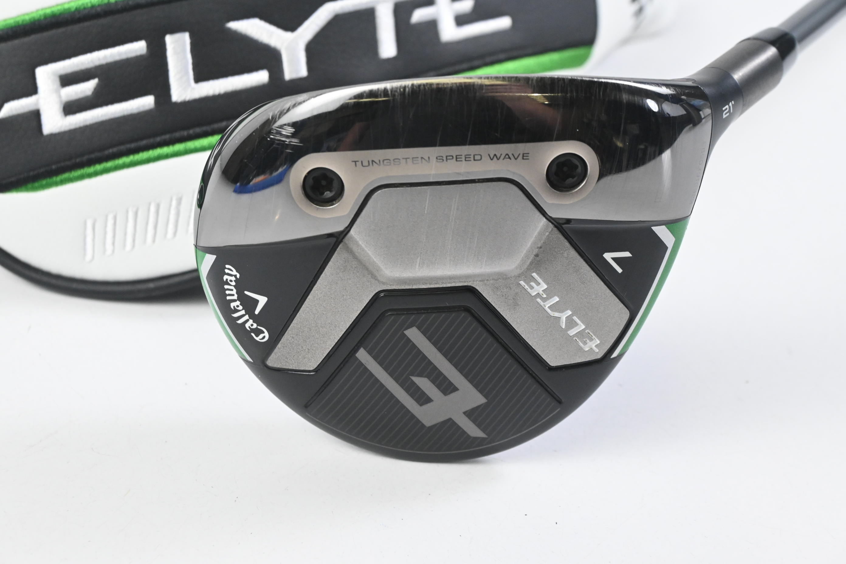 Callaway Elyte #7 Wood / 21 Degree / Stiff Flex Denali Charcoal 60 Shaft