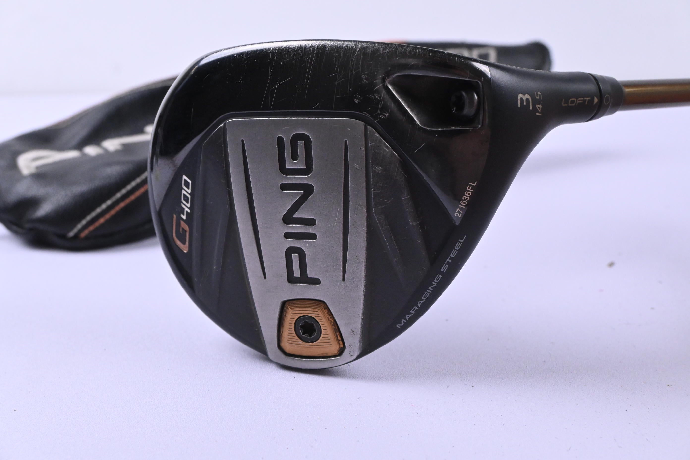 Ping G400 #3 Wood / 14.5 Degree / Regular Flex Ping Alta CB 65 Shaft