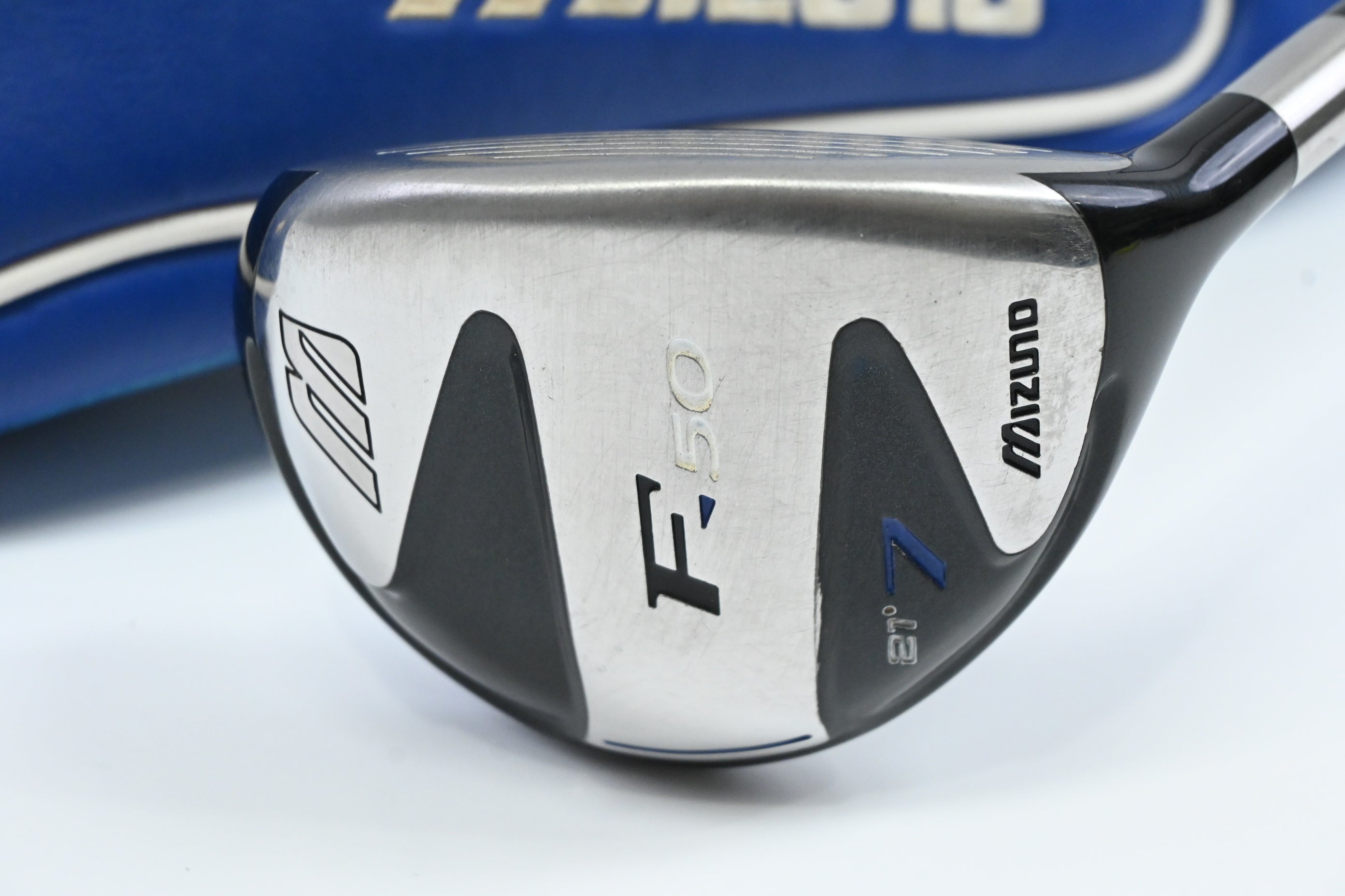 Mizuno F-50 #7 Wood / 21 Degree / Regular Flex Aldila NV 65 Shaft