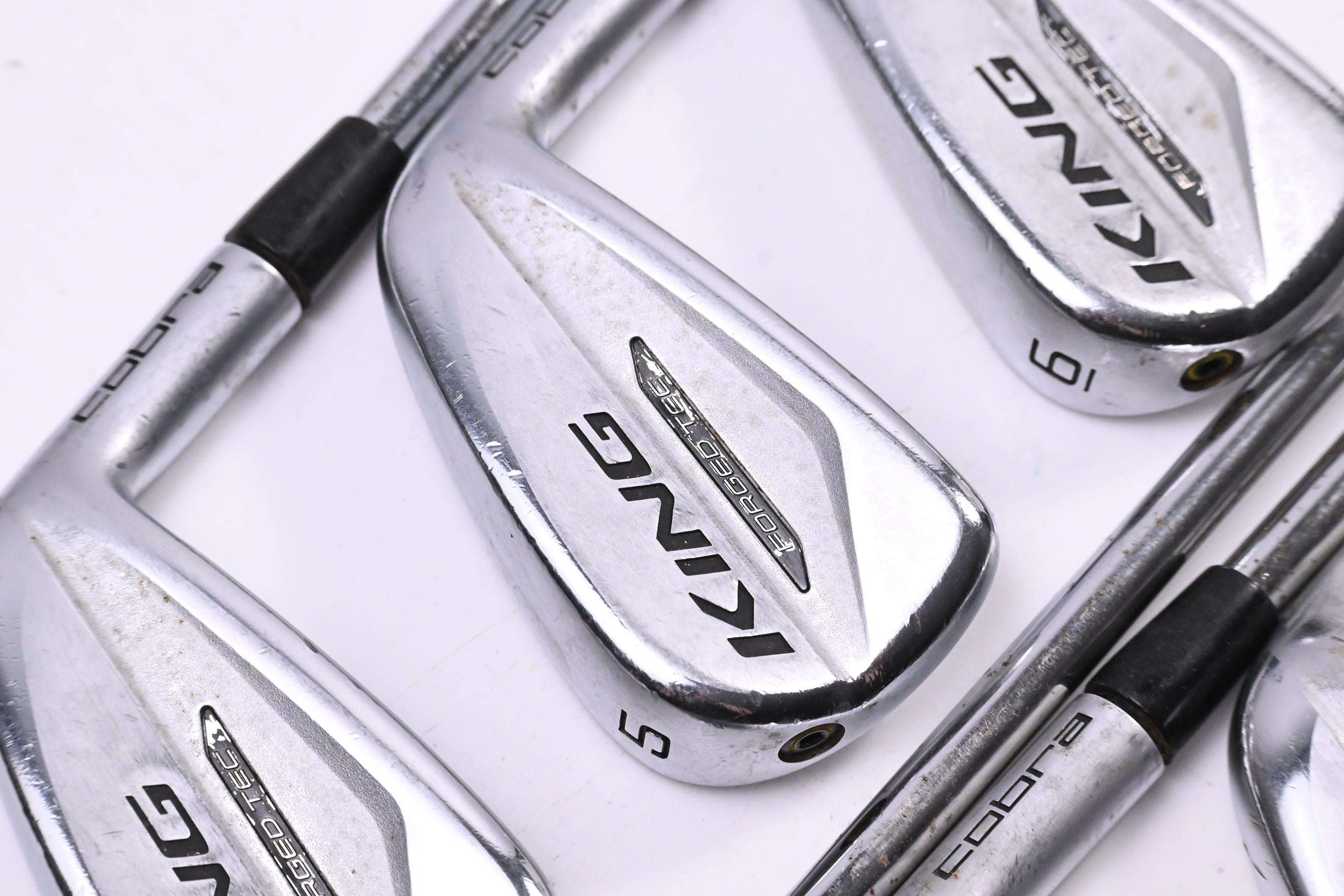 Cobra King Forged Tec 2020 Irons / 4-PW / Stiff Flex KBS $-Taper Lite Shaft