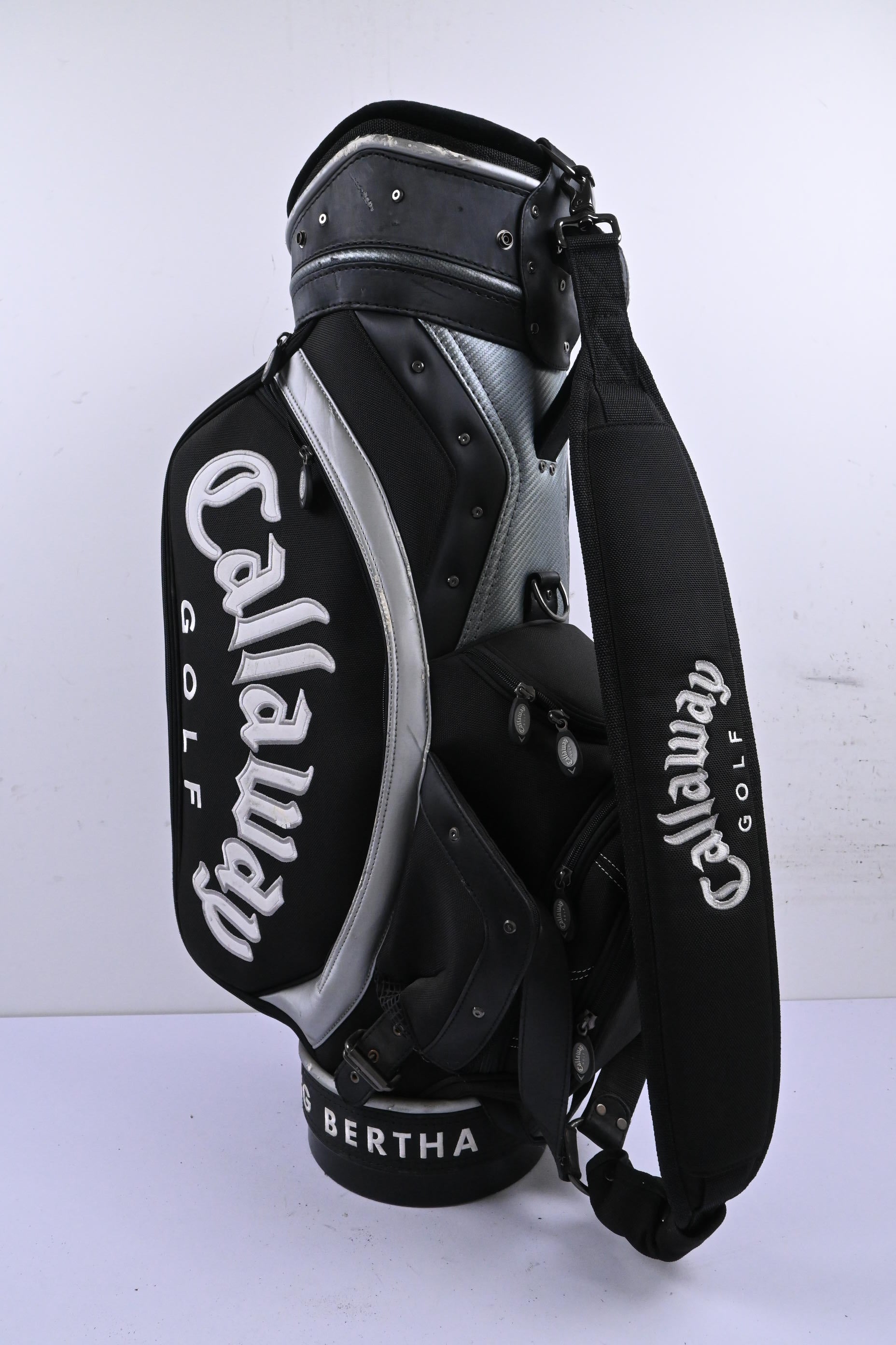 Callaway Big Bertha Tour Bag / 6-Way Divider / Black & White