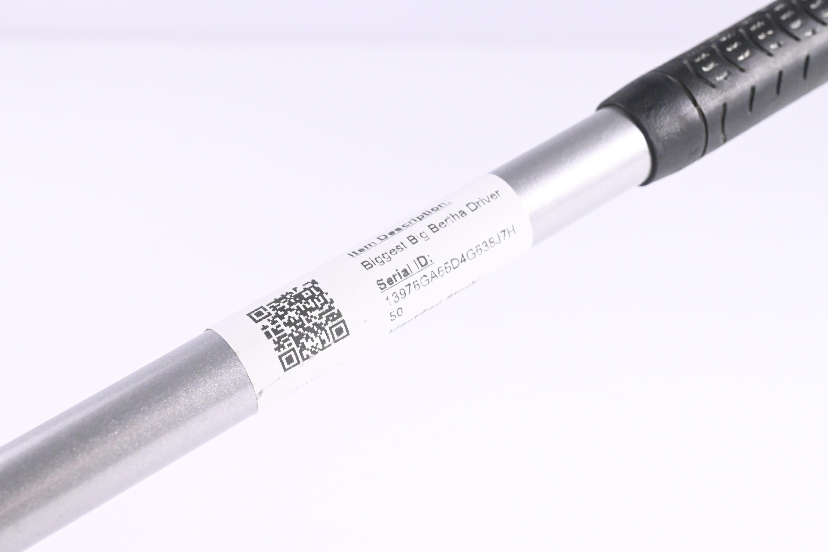 Callaway Biggest Big Bertha Driver / 9 Degree / Firm Flex Callaway Bertha Shaft