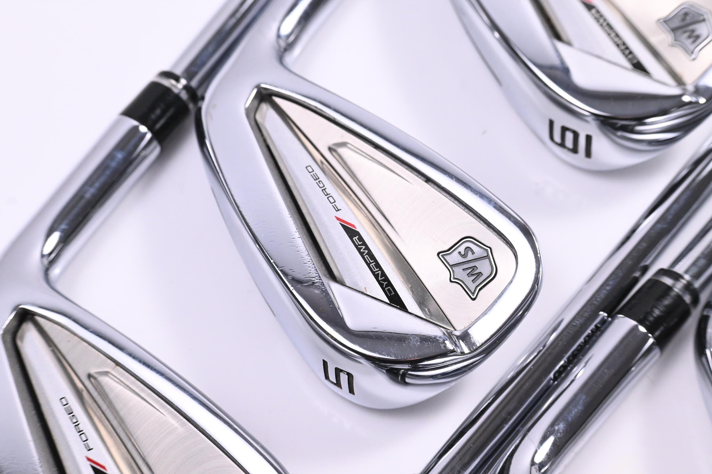 Wilson DYNAPWR Forged Irons / 4-PW / Stiff Flex KBS Tour Lite Shafts