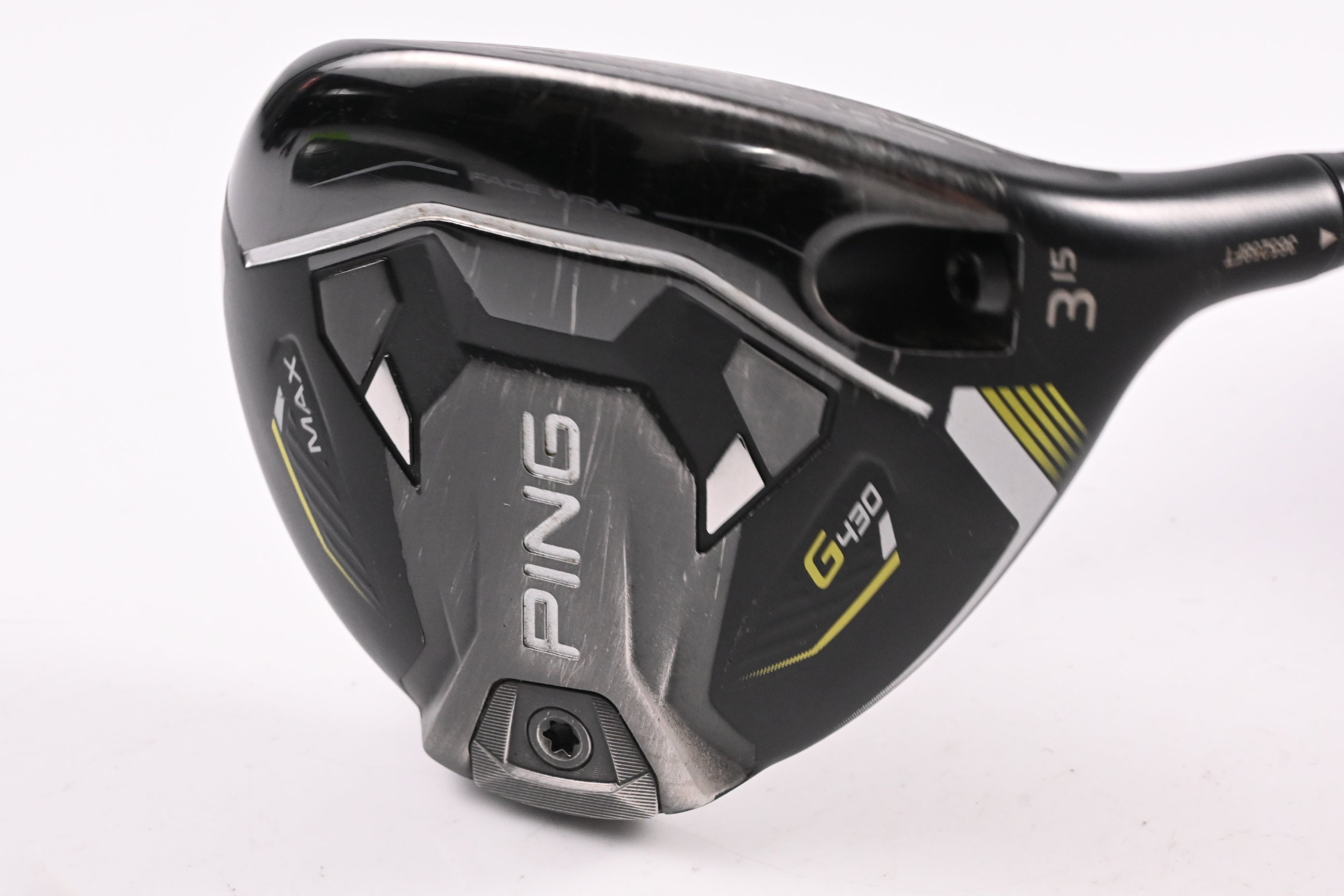 Ping G430 Max #3 Wood / 15 Degree / Regular Flex Ping Alta CB Black 65 Shaft