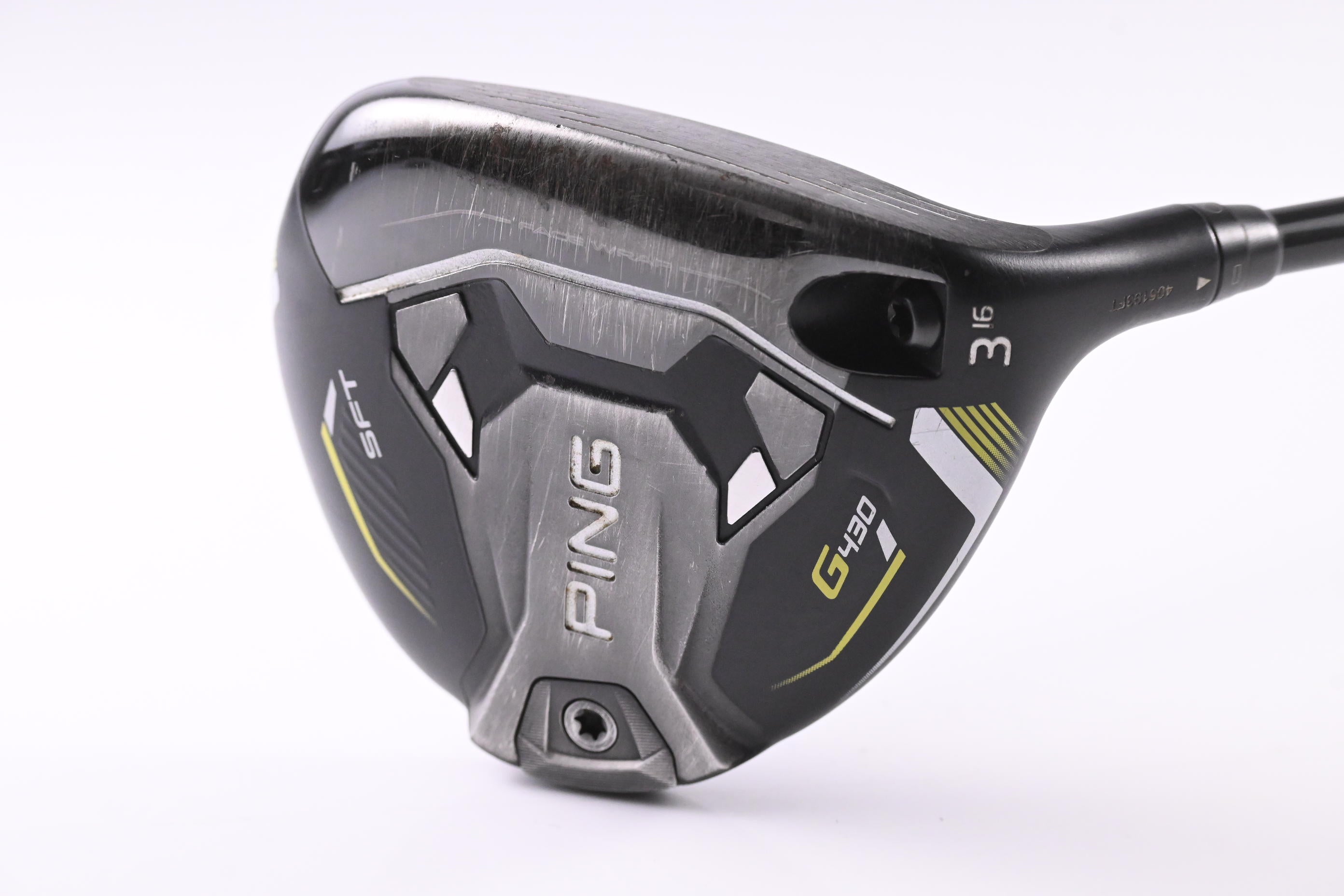 Ping G430 SFT #3 Wood / 16 Degree / Stiff Flex HZRDUS Smoke Red RDX 70 Shaft