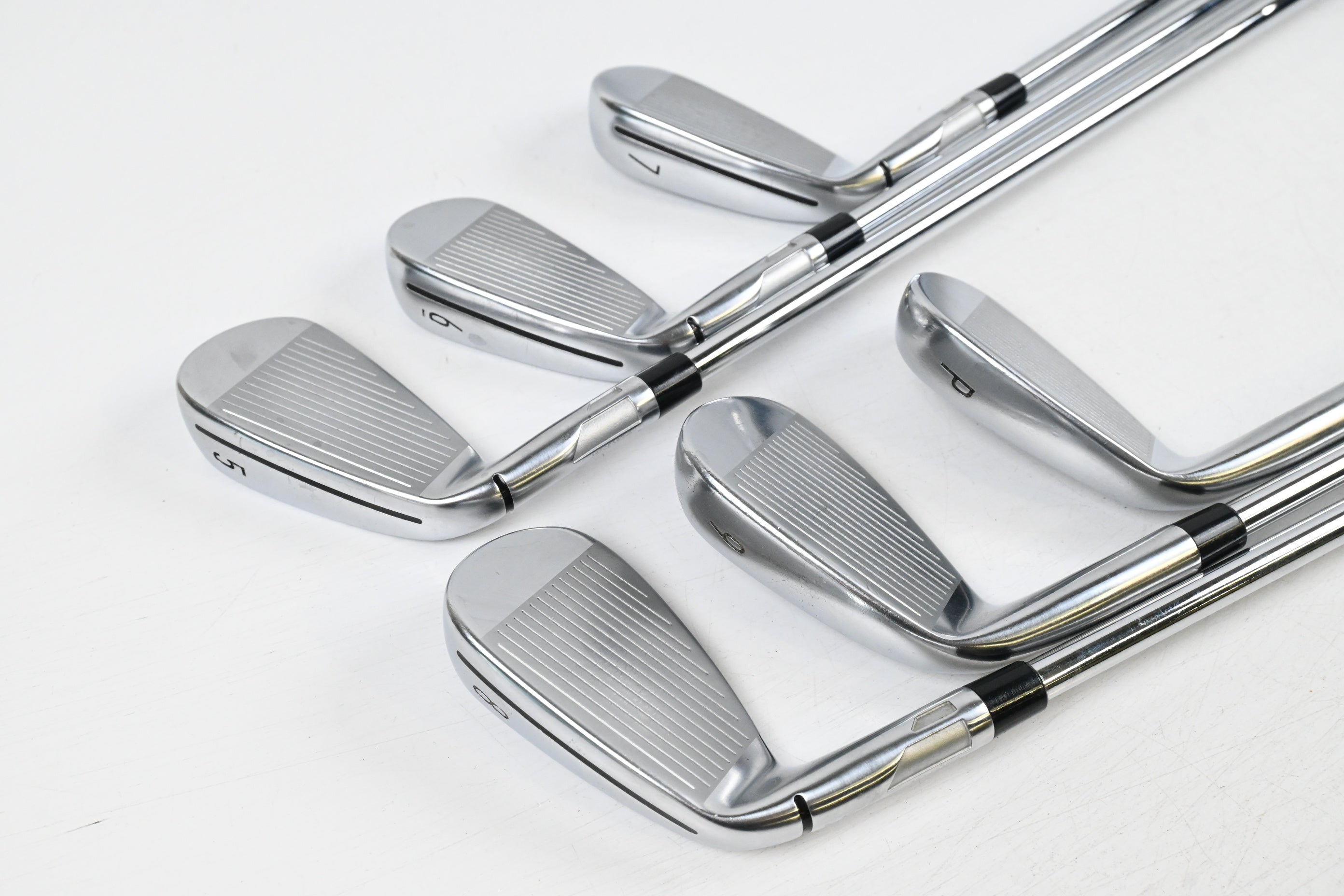 Taylormade Qi Irons / 5-PW / Stiff Flex KBS MAX MT 85 Steel Shafts