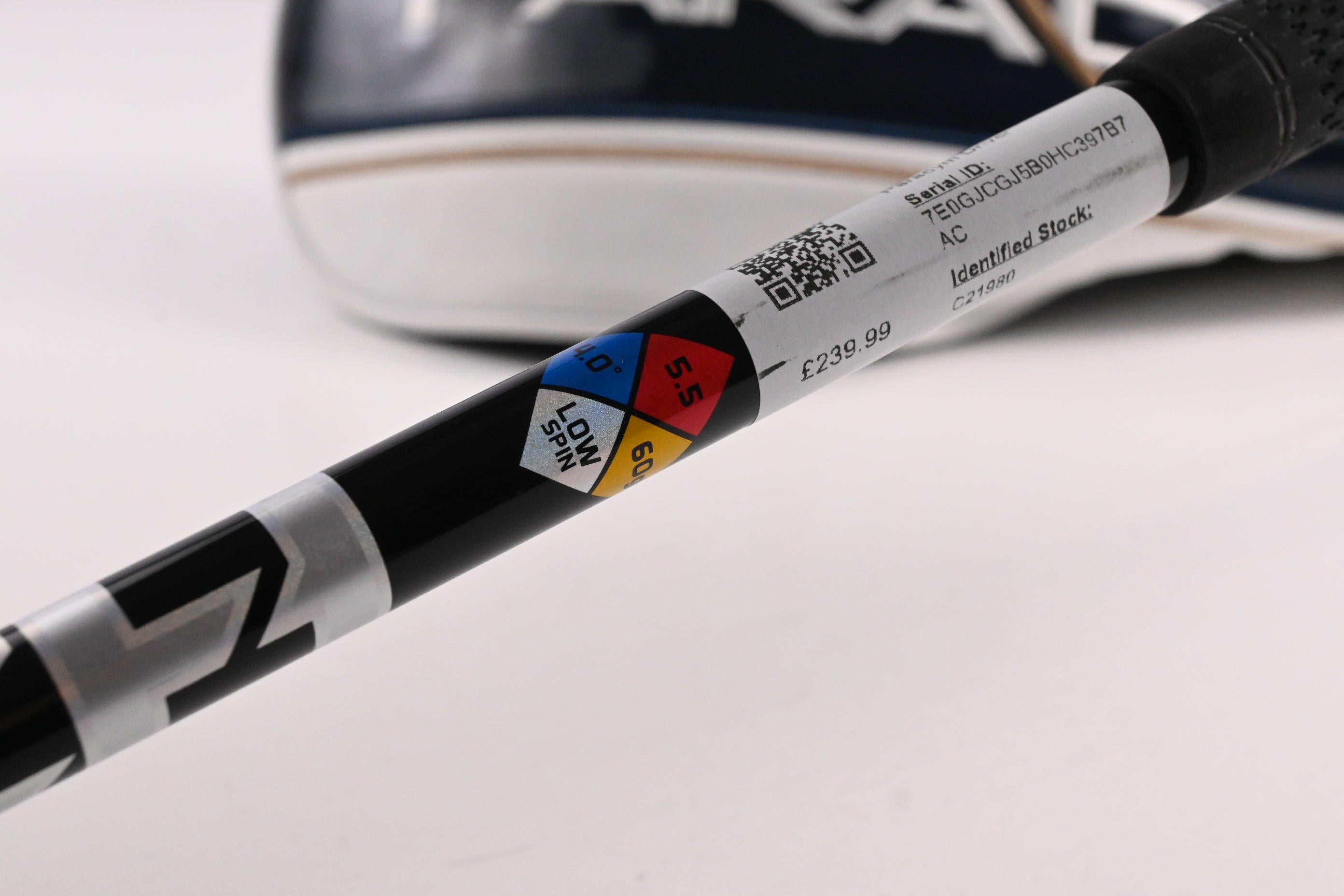 Callaway Paradym Driver / 9 Degree / X-Flex Hzrdus Gen4 Black 60 Shaft