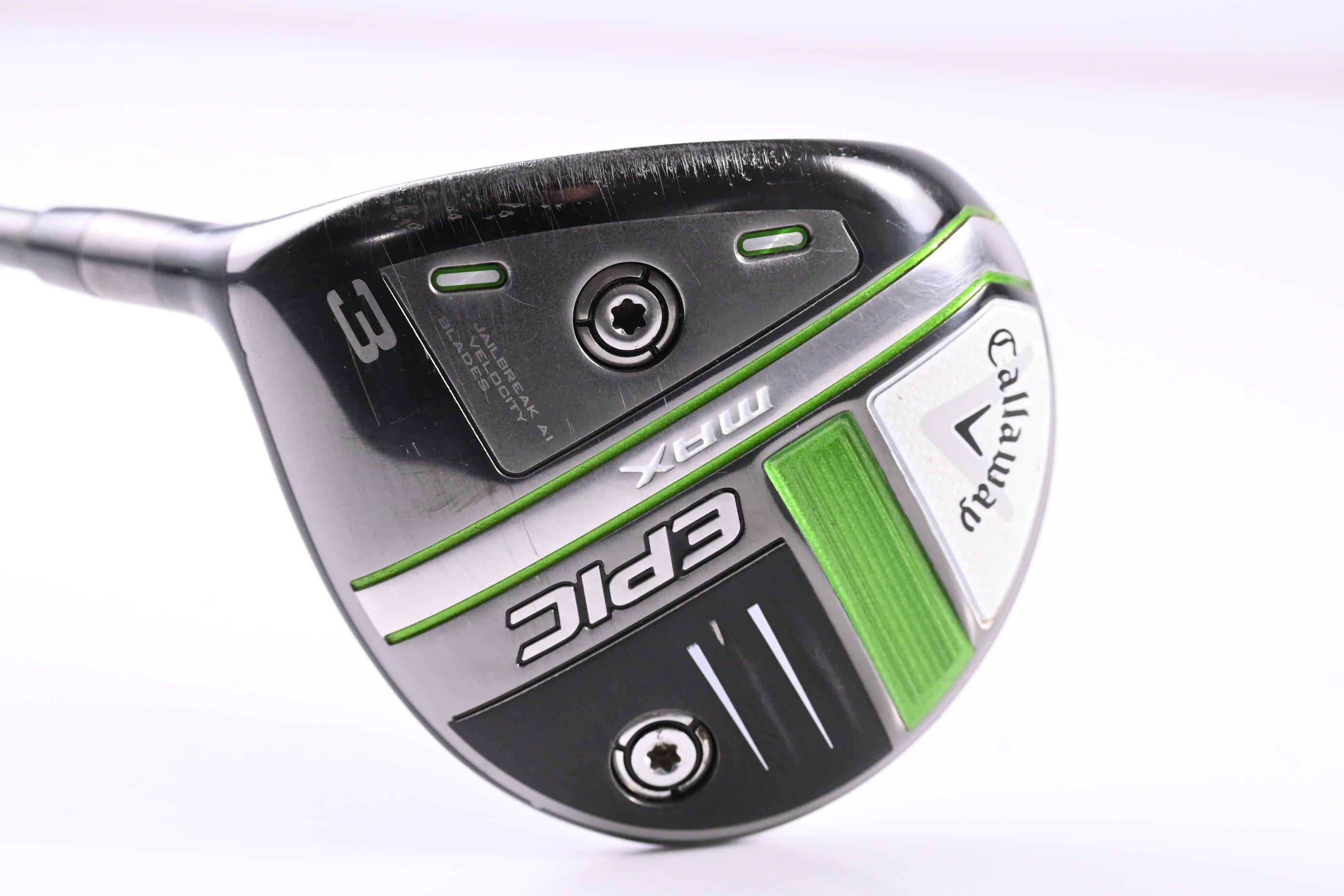 Left Hand Callaway Epic Max #3 Wood / 15 Degree / Regular Flex HZRDUS Smoke iM10
