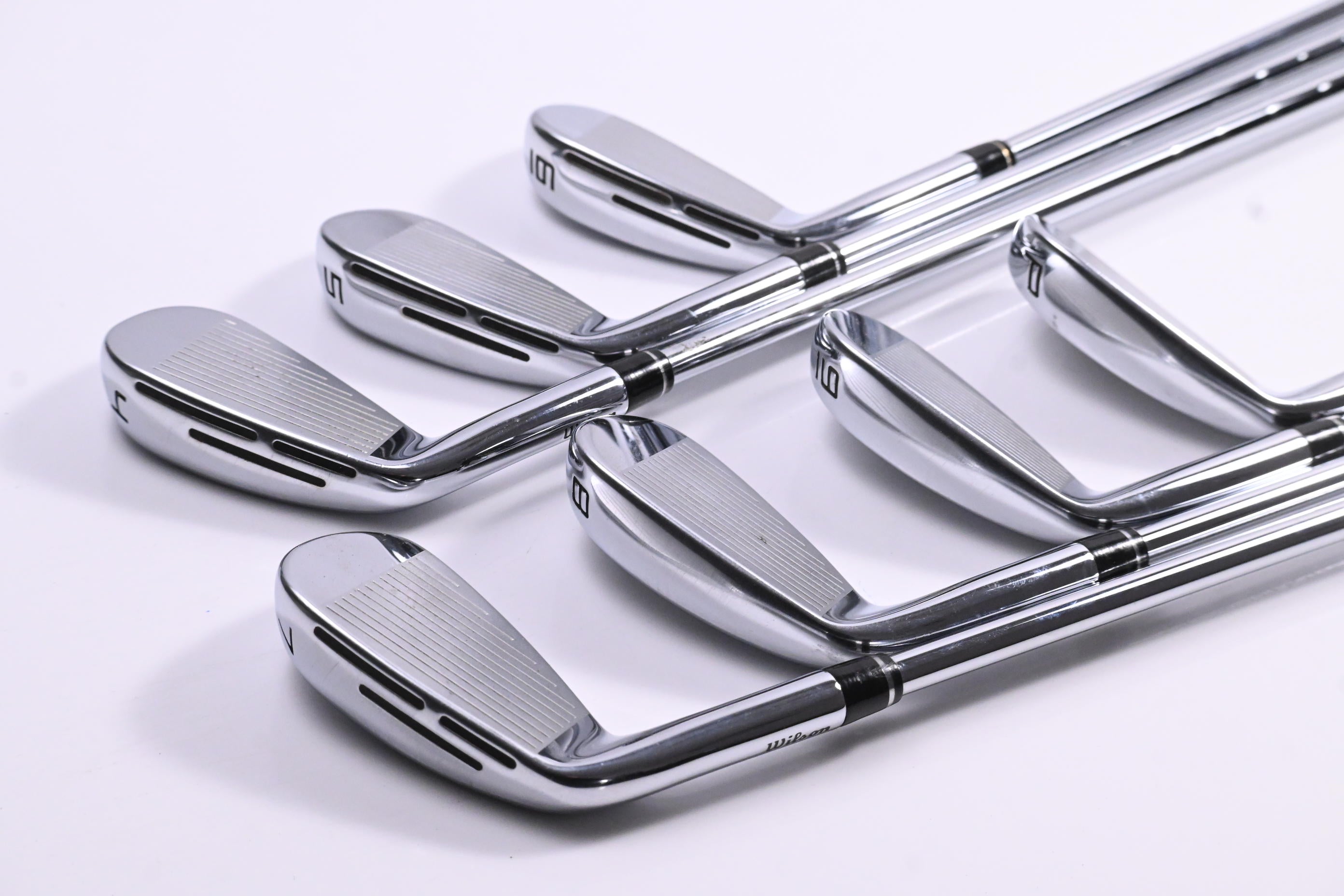 Wilson DYNAPWR Forged Irons / 4-PW / Stiff Flex KBS Tour Lite Shafts