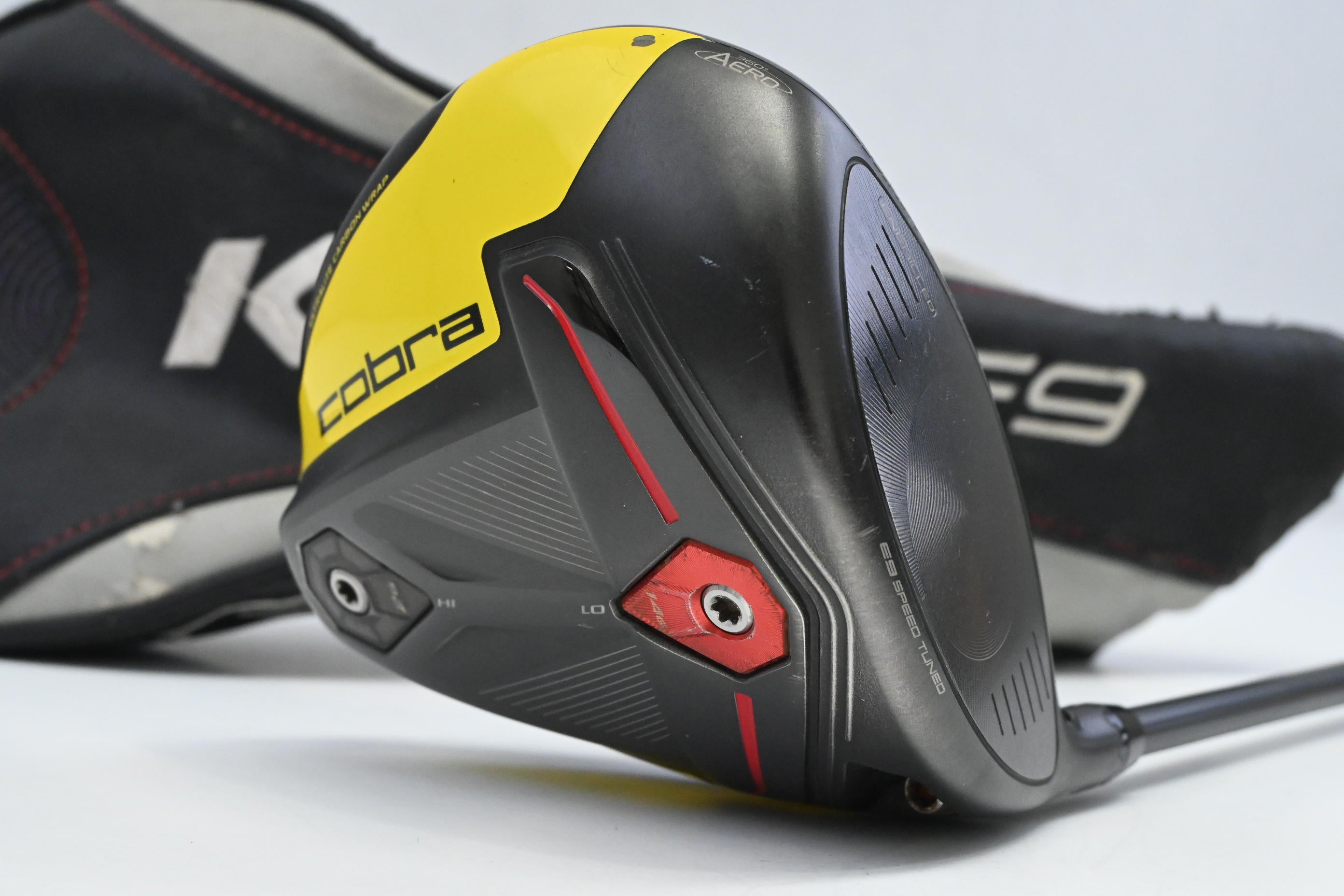 Cobra King F9 Driver / 9 Degree / Stiff Flex HZRDUS Smoke Black 60 Shaft