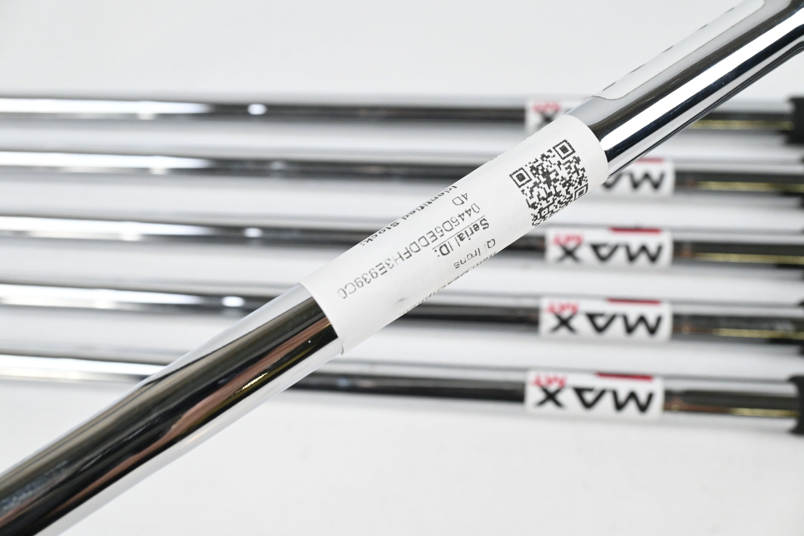 Taylormade Qi Irons / 5-PW / Stiff Flex KBS MAX MT 85 Steel Shafts