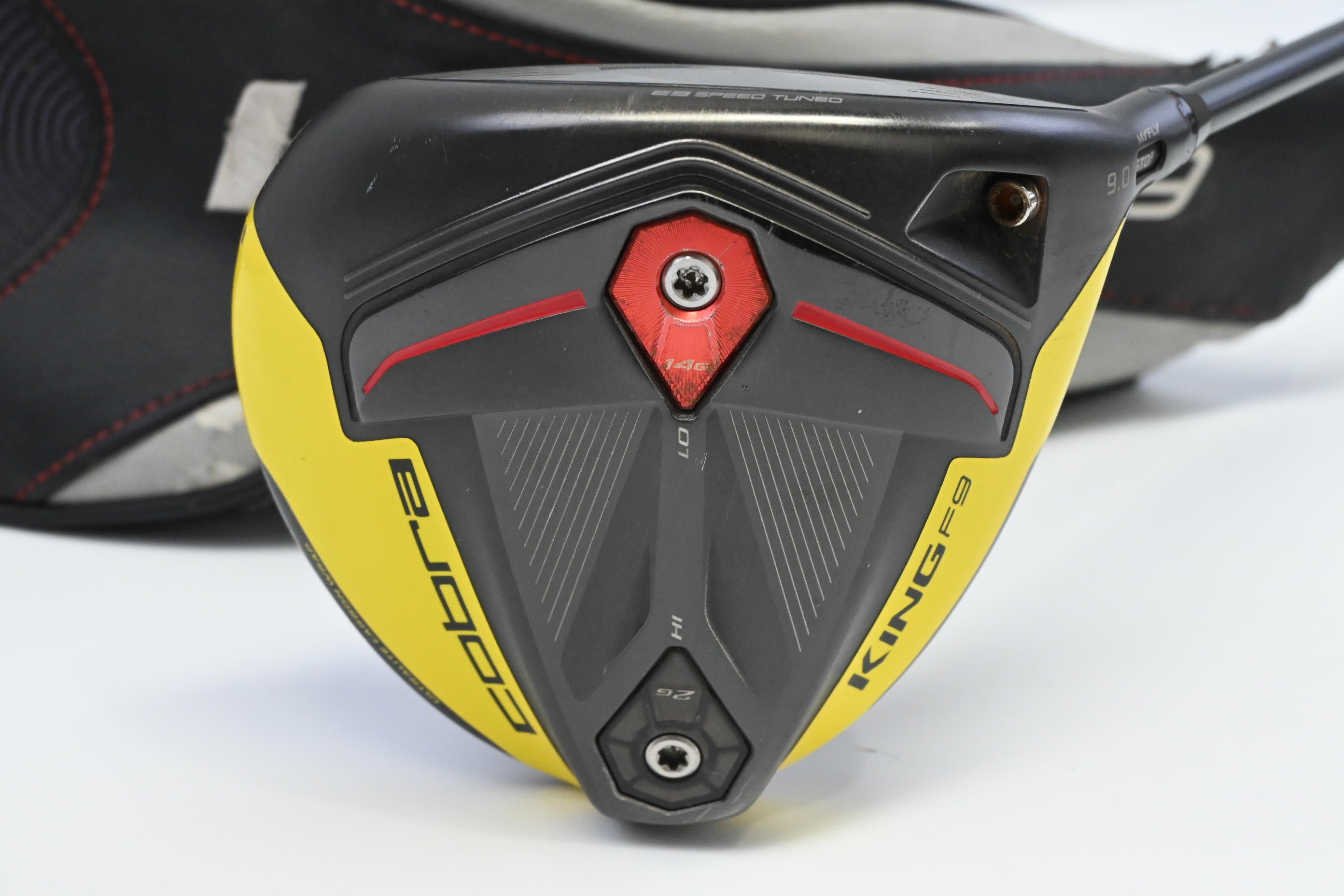 Cobra King F9 Driver / 9 Degree / Stiff Flex HZRDUS Smoke Black 60 Shaft