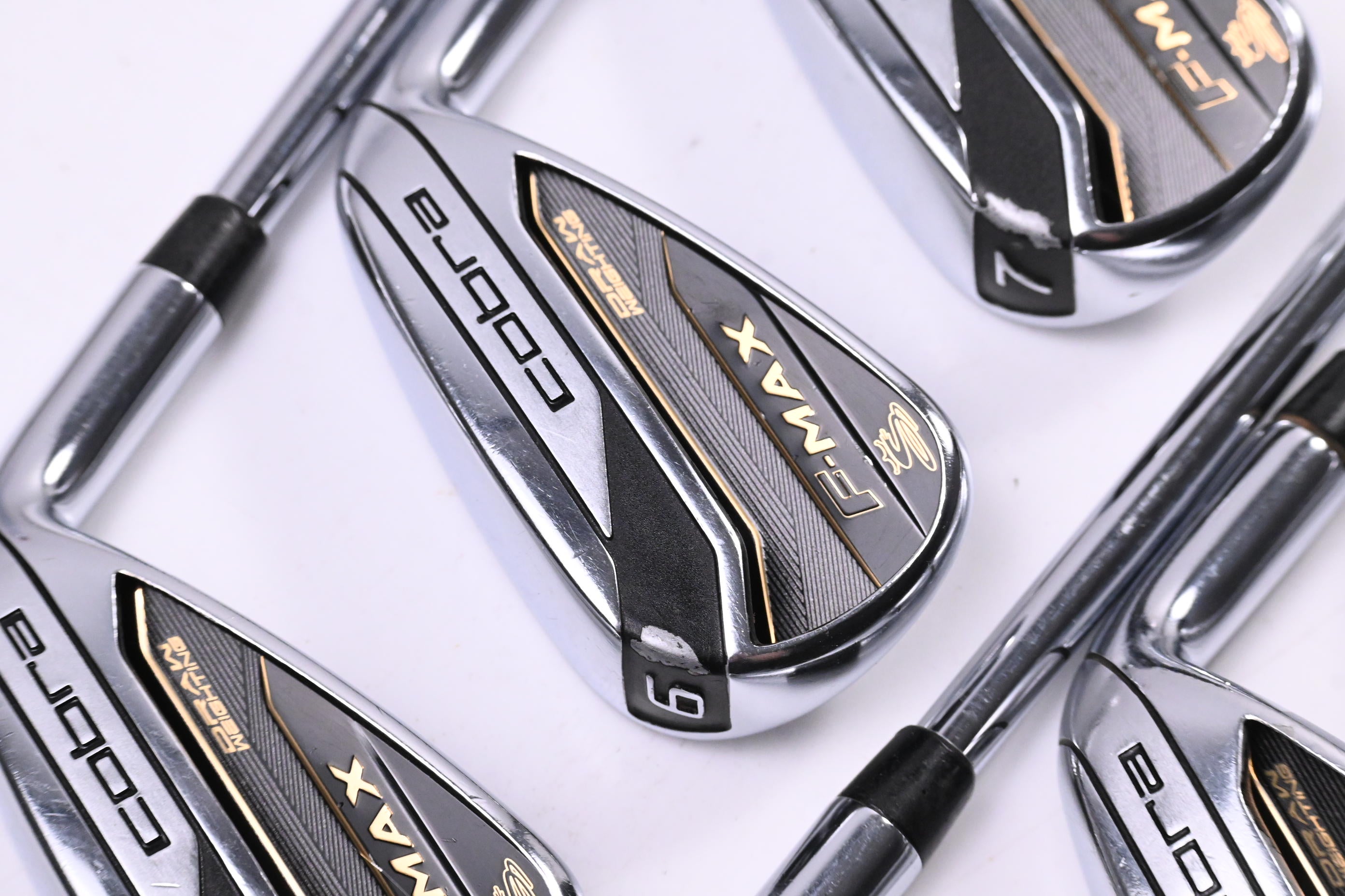 Cobra F-Max Irons / 5-PW / Regular Flex True Temper Super Lite Shafts