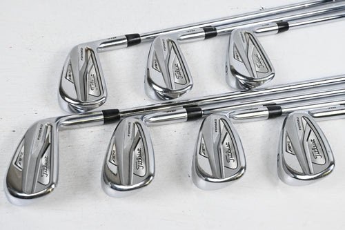 Titleist 718 AP2 Irons / 4-PW / Stiff Flex AMT Tour White S300 Steel Shaft