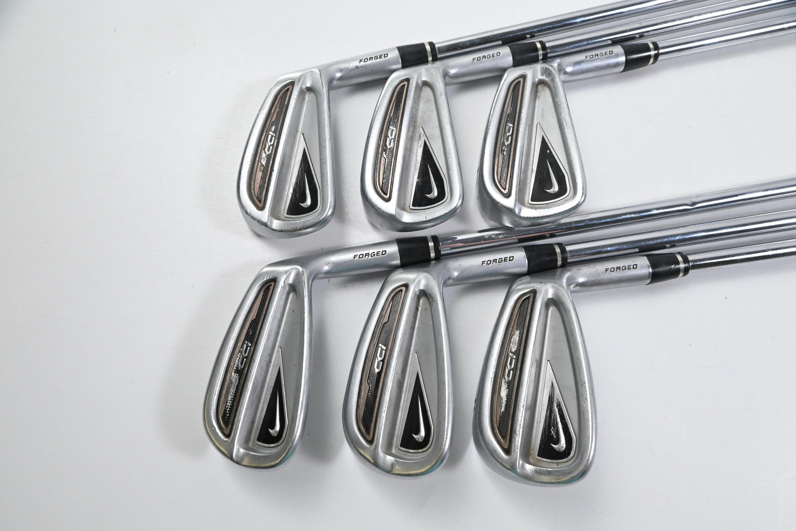 Nike CCI Forged Irons / 5-PW / Stiff Flex FCM Rifle Shafts