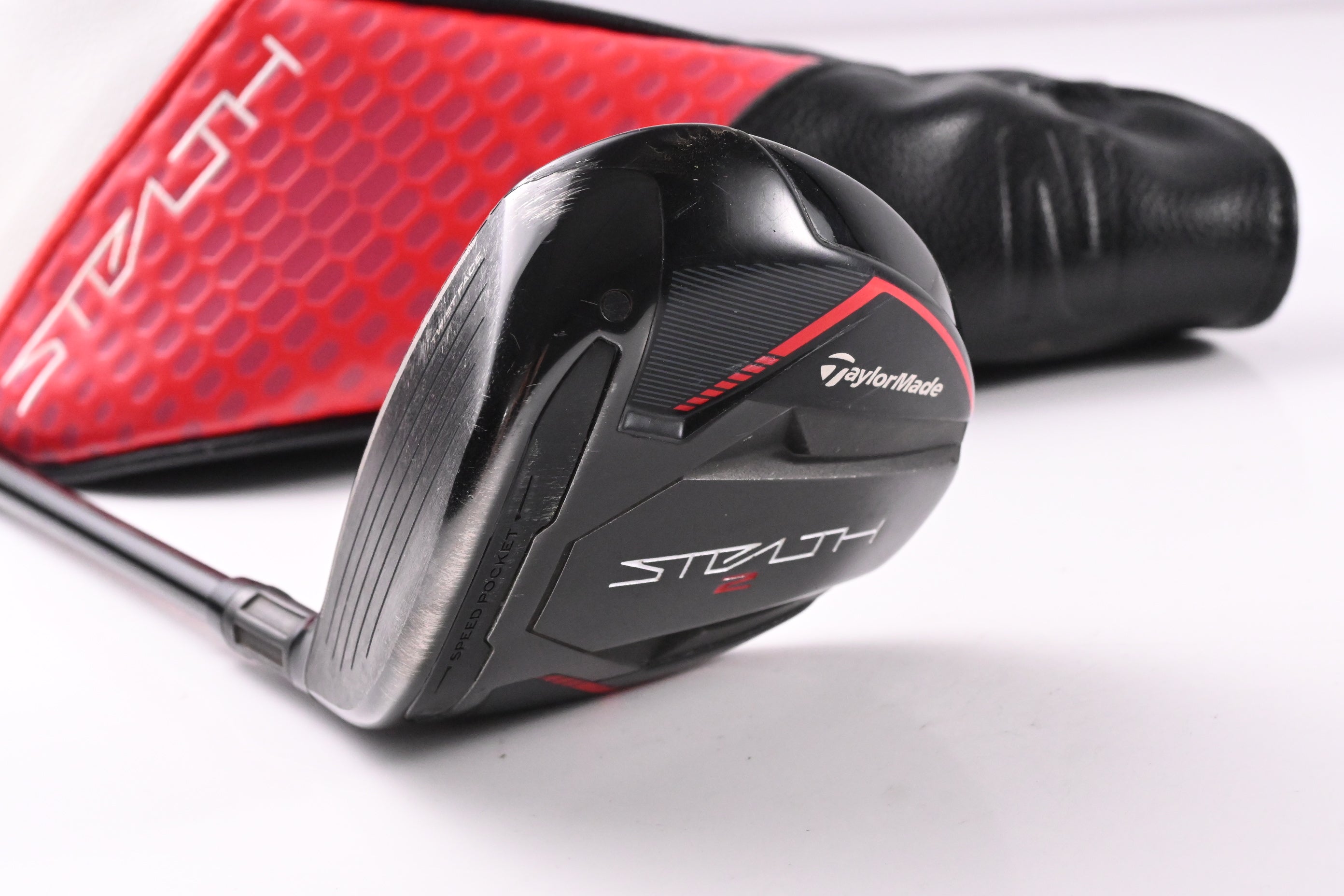 Left Hand Taylormade Stealth 2 #3 Wood / 16 Degree / Regular Flex Ventus TR Red 5