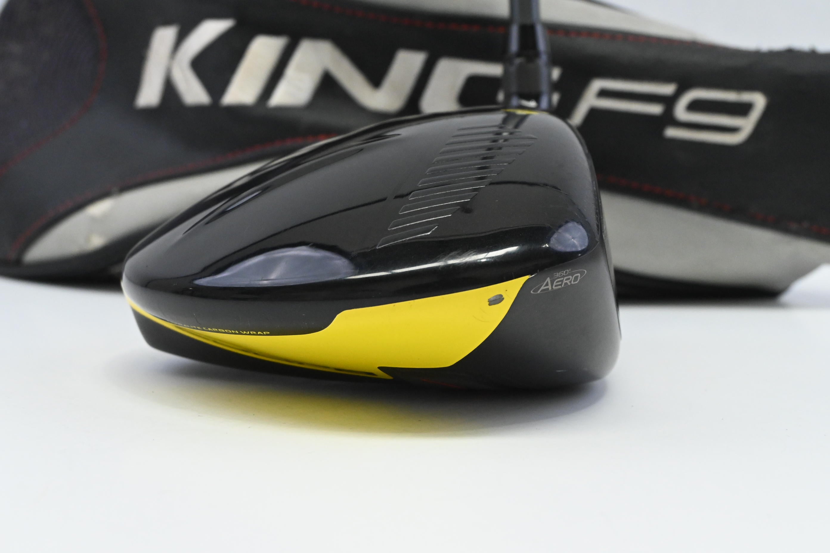 Cobra King F9 Driver / 9 Degree / Stiff Flex HZRDUS Smoke Black 60 Shaft