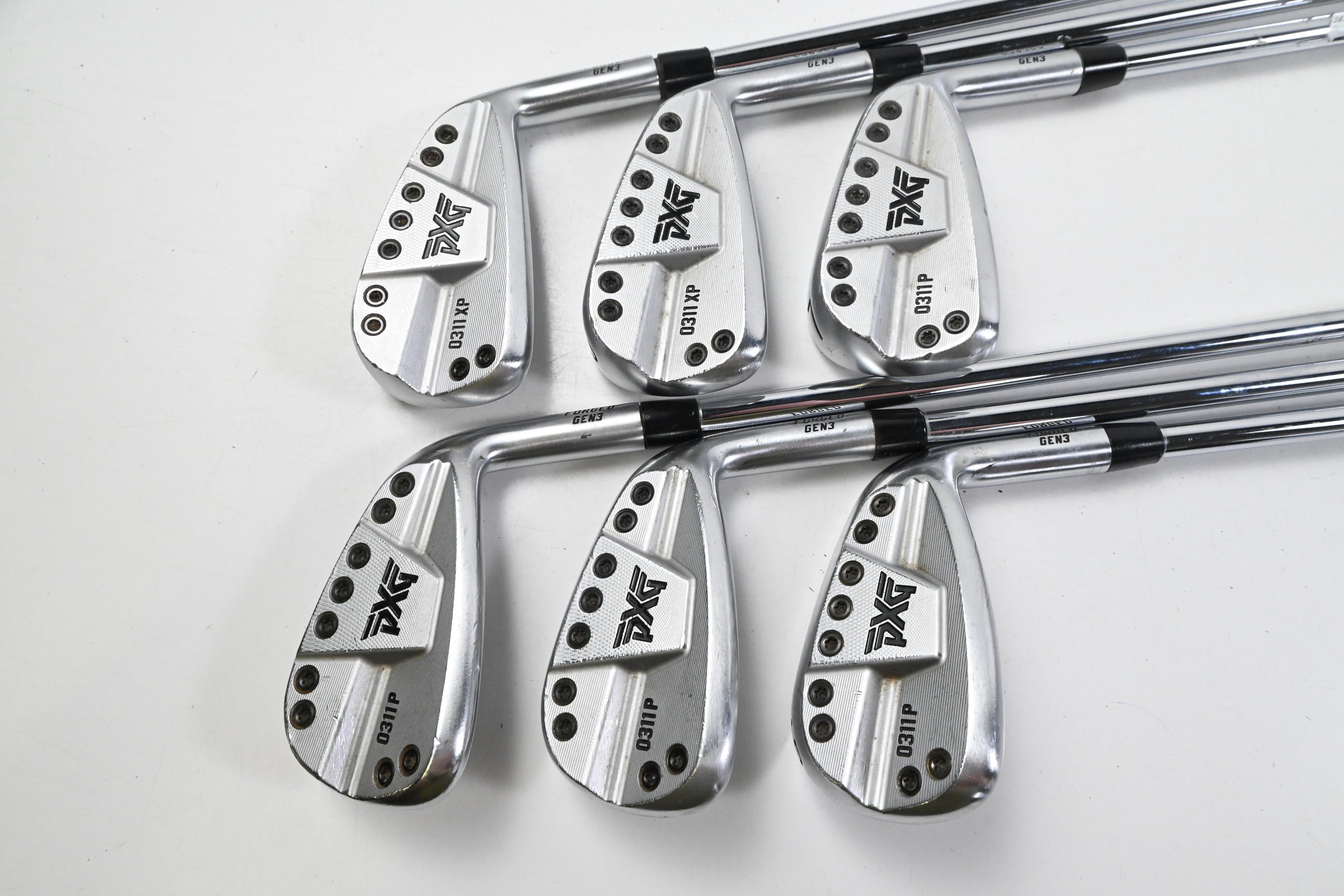 PXG 0311 P Gen3 Irons / 5-9i+GW / Stiff Flex Elevate 95 Shafts