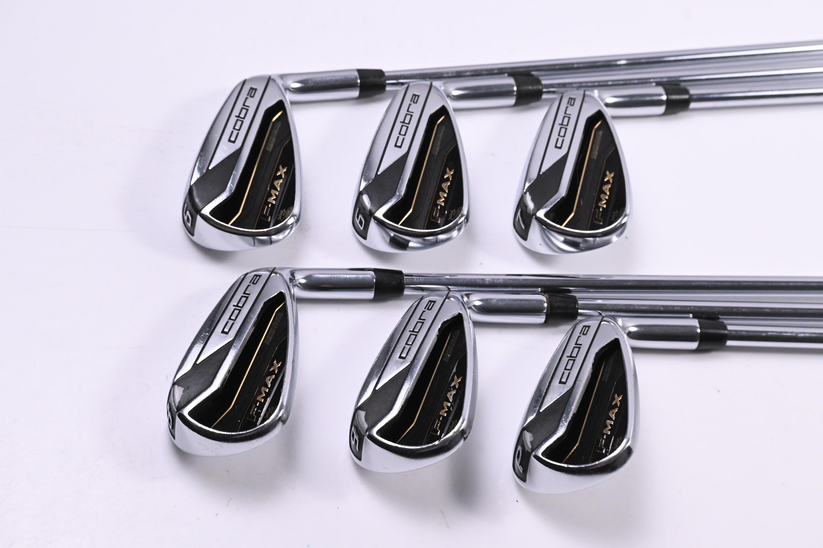 Cobra F-Max Irons / 5-PW / Regular Flex True Temper Super Lite Shafts