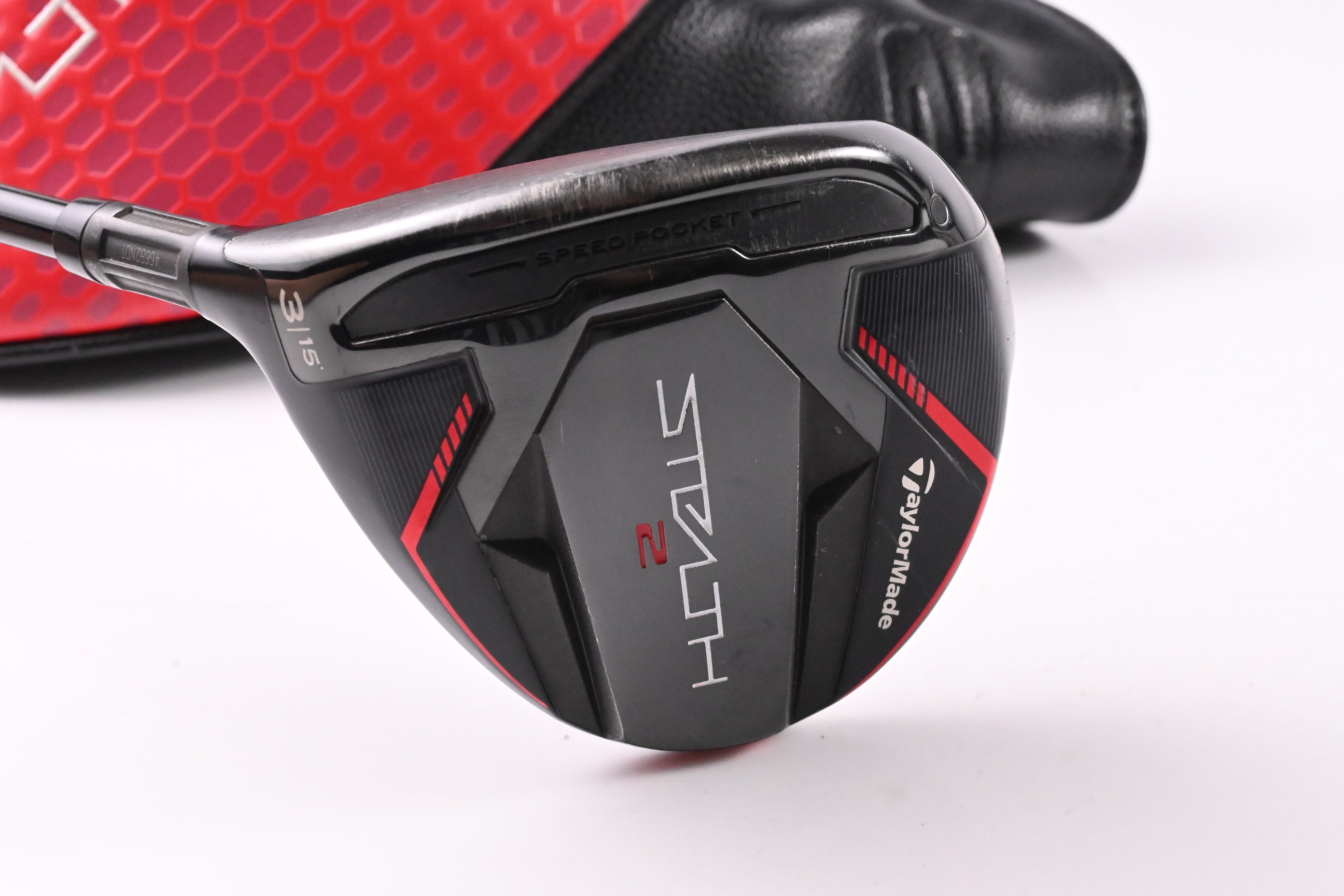 Left Hand Taylormade Stealth 2 #3 Wood / 16 Degree / Regular Flex Ventus TR Red 5