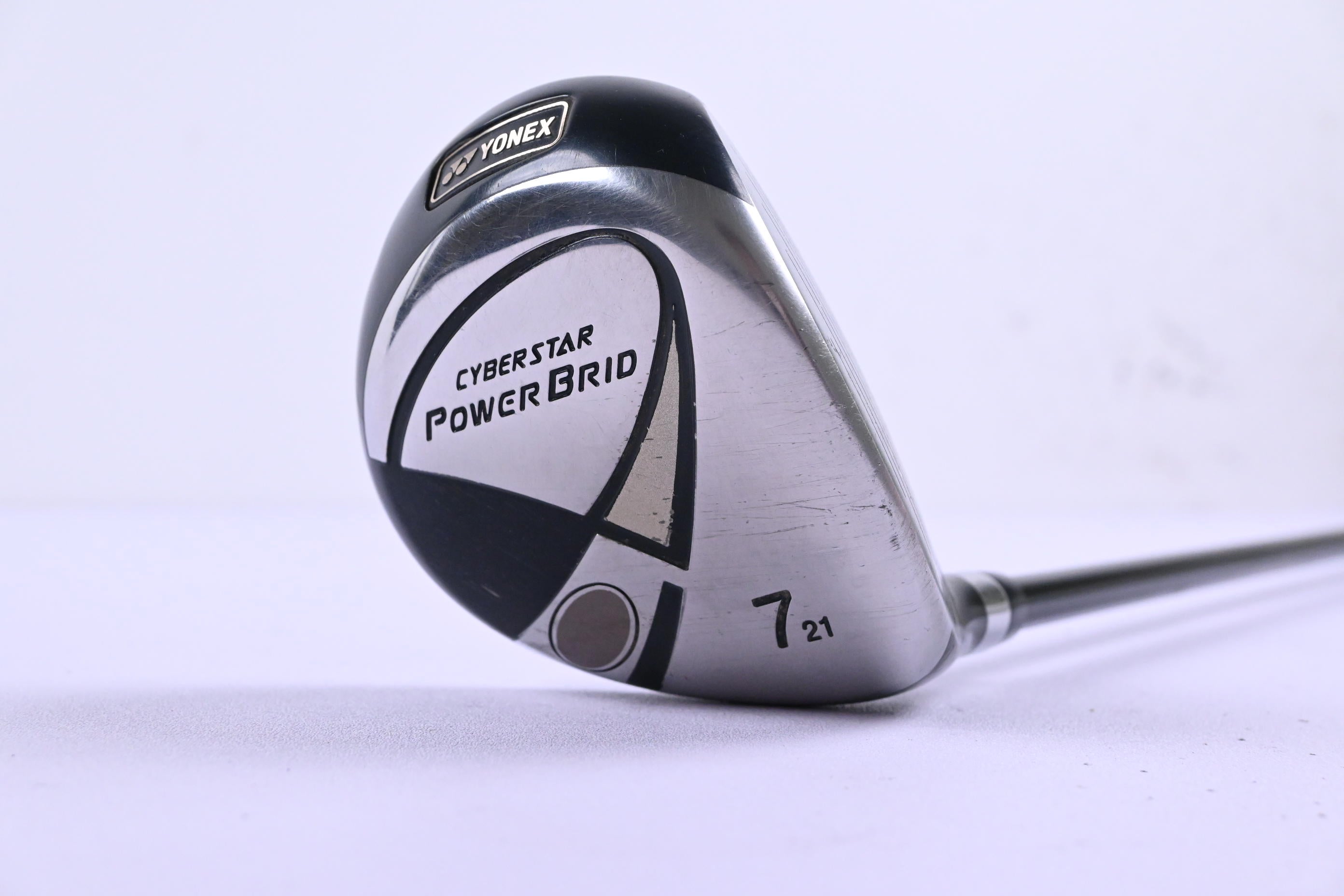 Yonex Cyberstar Powerbrid #7 Wood / 21 Degree / Senior Flex Yonex UltimumTi 70+
