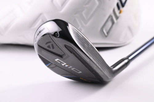 TaylorMade Qi10 #4 Hybrid / 22 Degree / Stiff Flex Ventus Blue 7 Shaft