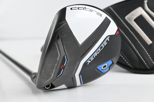 Left Hand Cobra Aerojet #3 Wood / 15 Degree / Regular Flex UST Helium Nanocore 5