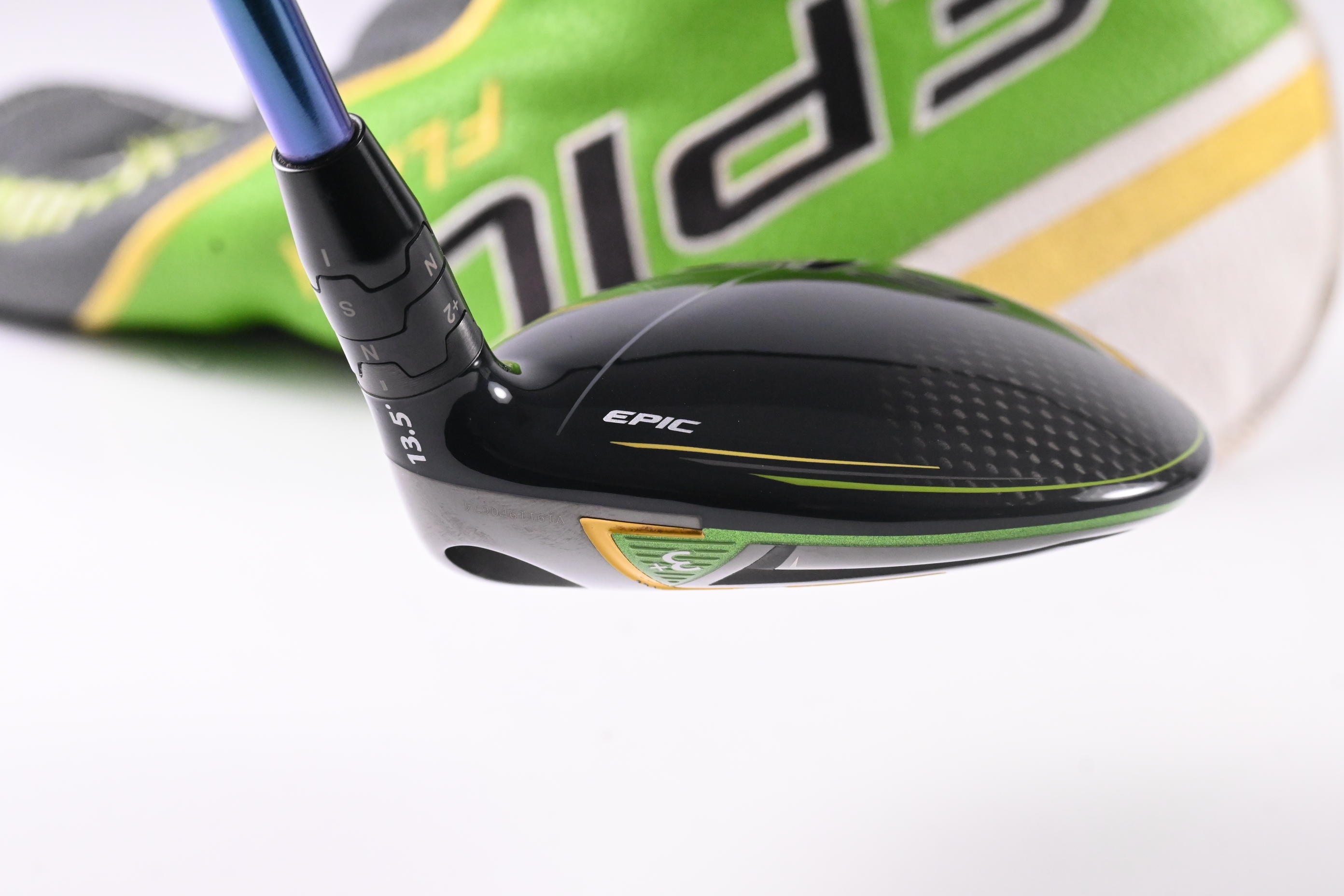 Callaway Epic Flash #3 Wood / 13.5 Degree / TX-Flex HZRDUS Smoke Small Batch PVD Green