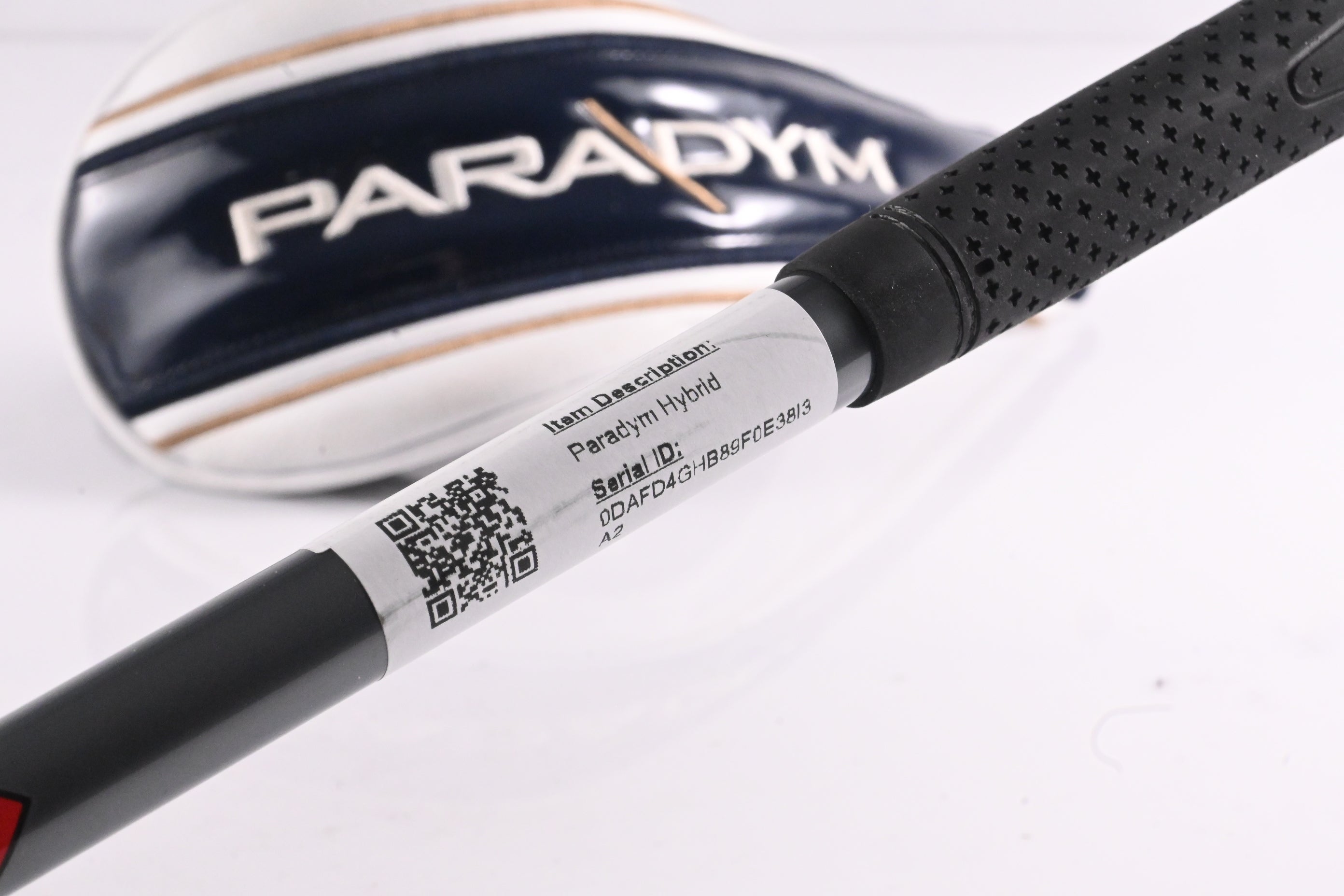 Left Hand Callaway Paradym #4 Hybrid / 21 Degree / Regular Flex HZRDUS Silver 65