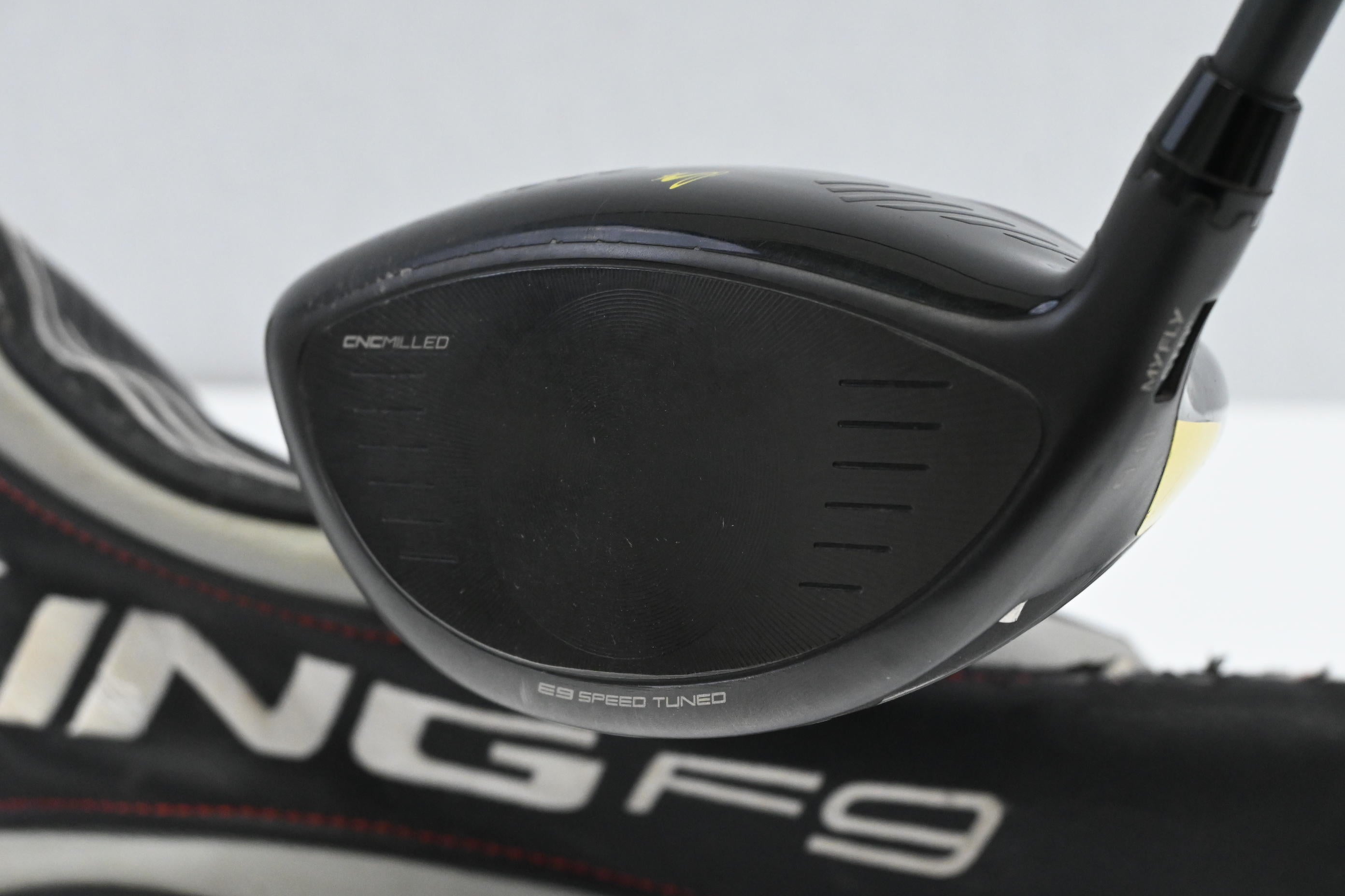 Cobra King F9 Driver / 9 Degree / Stiff Flex HZRDUS Smoke Black 60 Shaft