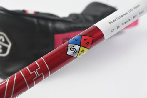 Wilson Dynapower 2023 #5 Hybrid / 25 Degree / Stiff Flex HZRDUS Smoke Red RDX 80