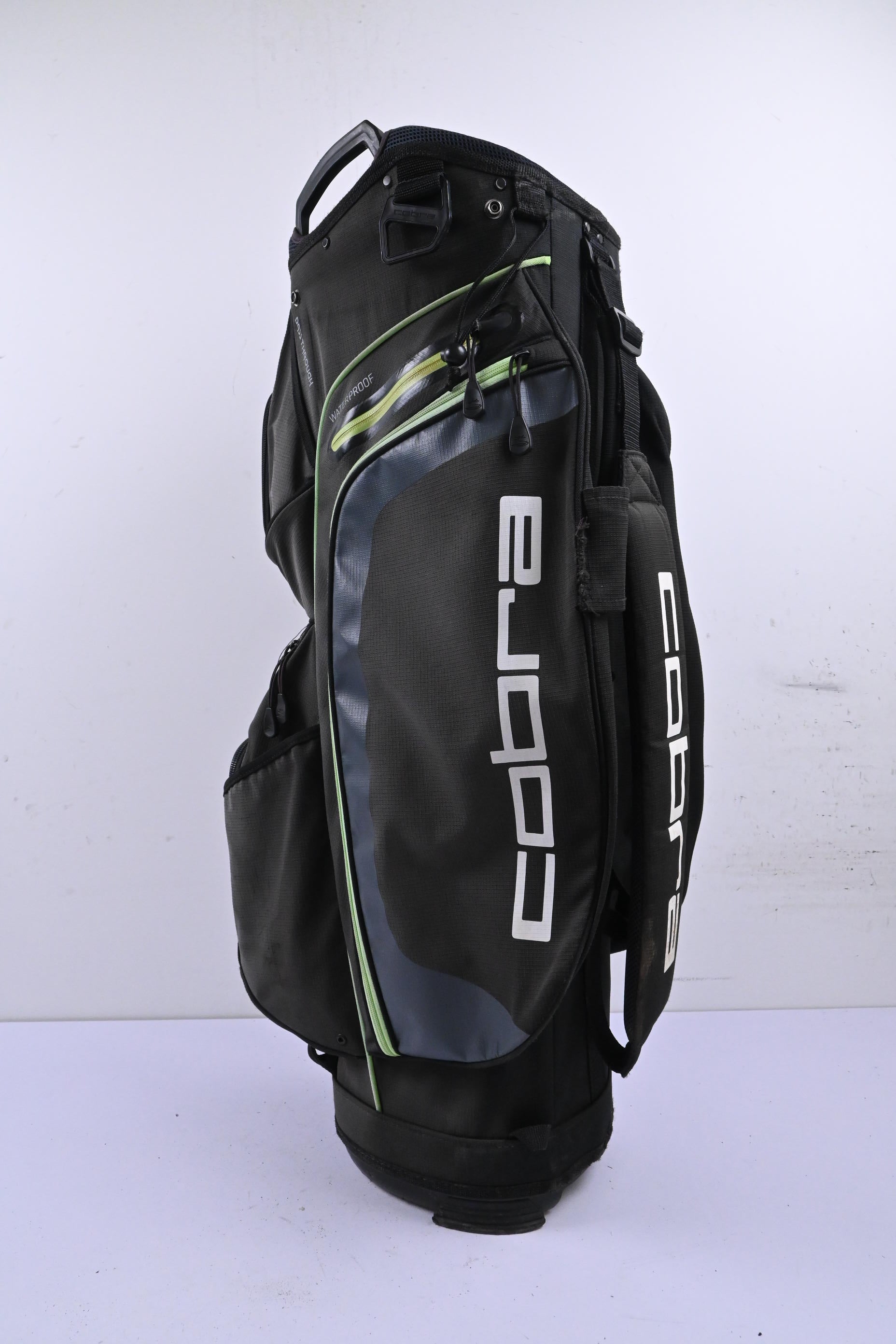 Cobra Cart Bag / 14-Way / Grey & Green