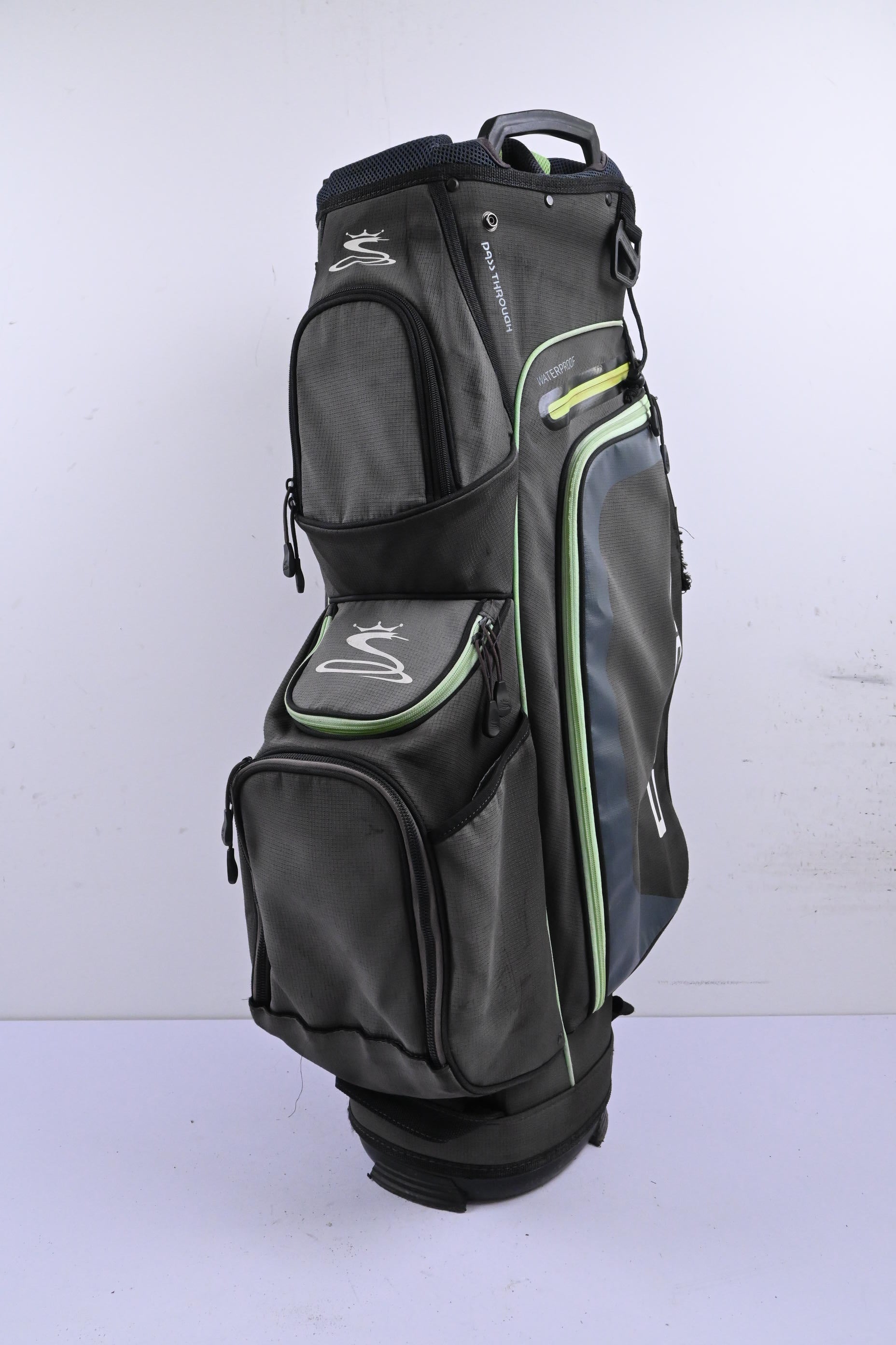 Cobra Cart Bag / 14-Way / Grey & Green