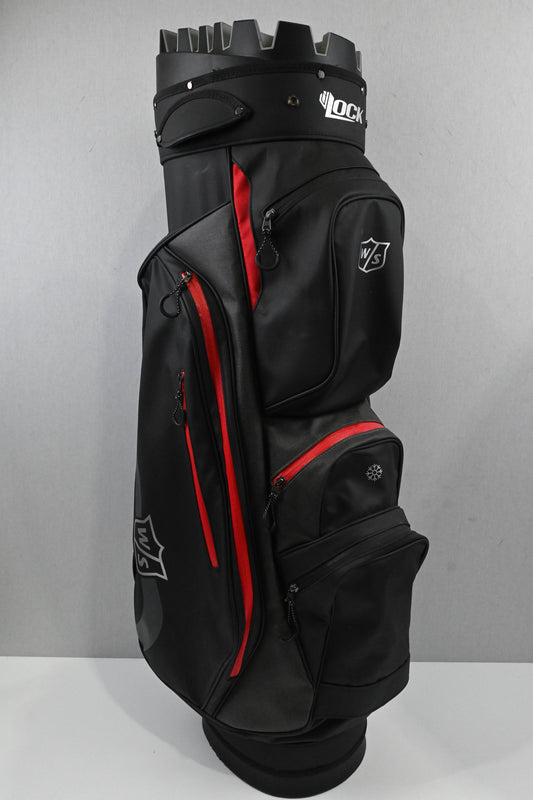 Wilson iLock Cart Bag / 14-Way / Black, Red