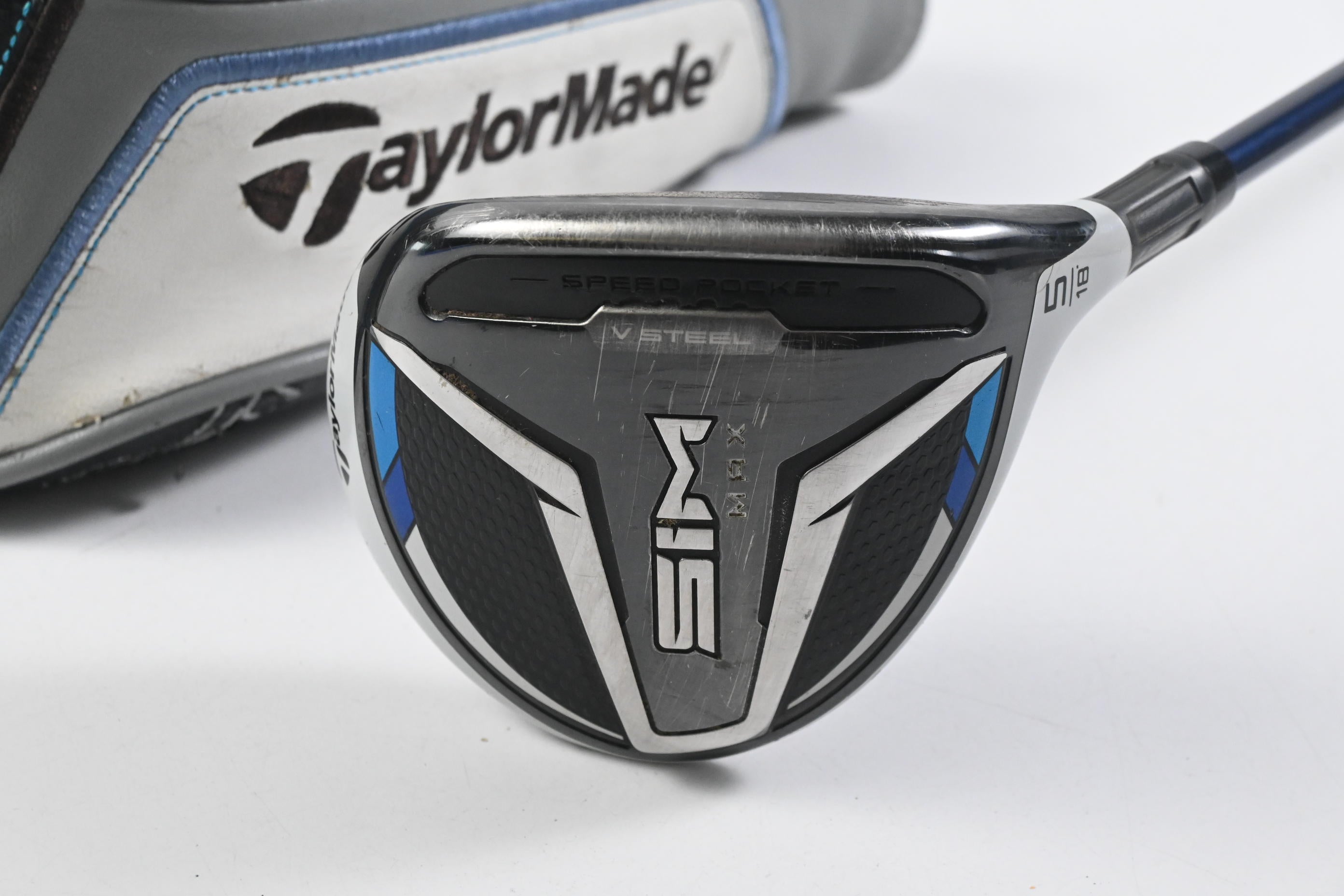 Taylormade SIM Max #5 Wood / 18 Degree / Stiff Flex Ventus Blue 6 Shaft