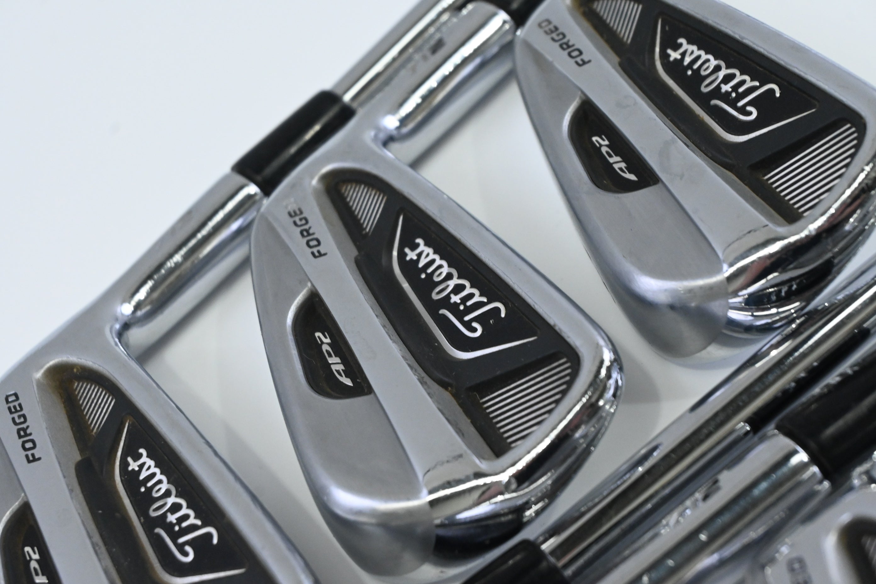 Titleist 712 AP2 Irons / 4-PW / Stiff Flex KBS Tour Shafts