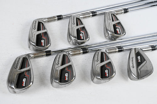 Taylormade M6 Irons / 5-PW+GW / Regular Flex XP 100 R300 Steel Shafts