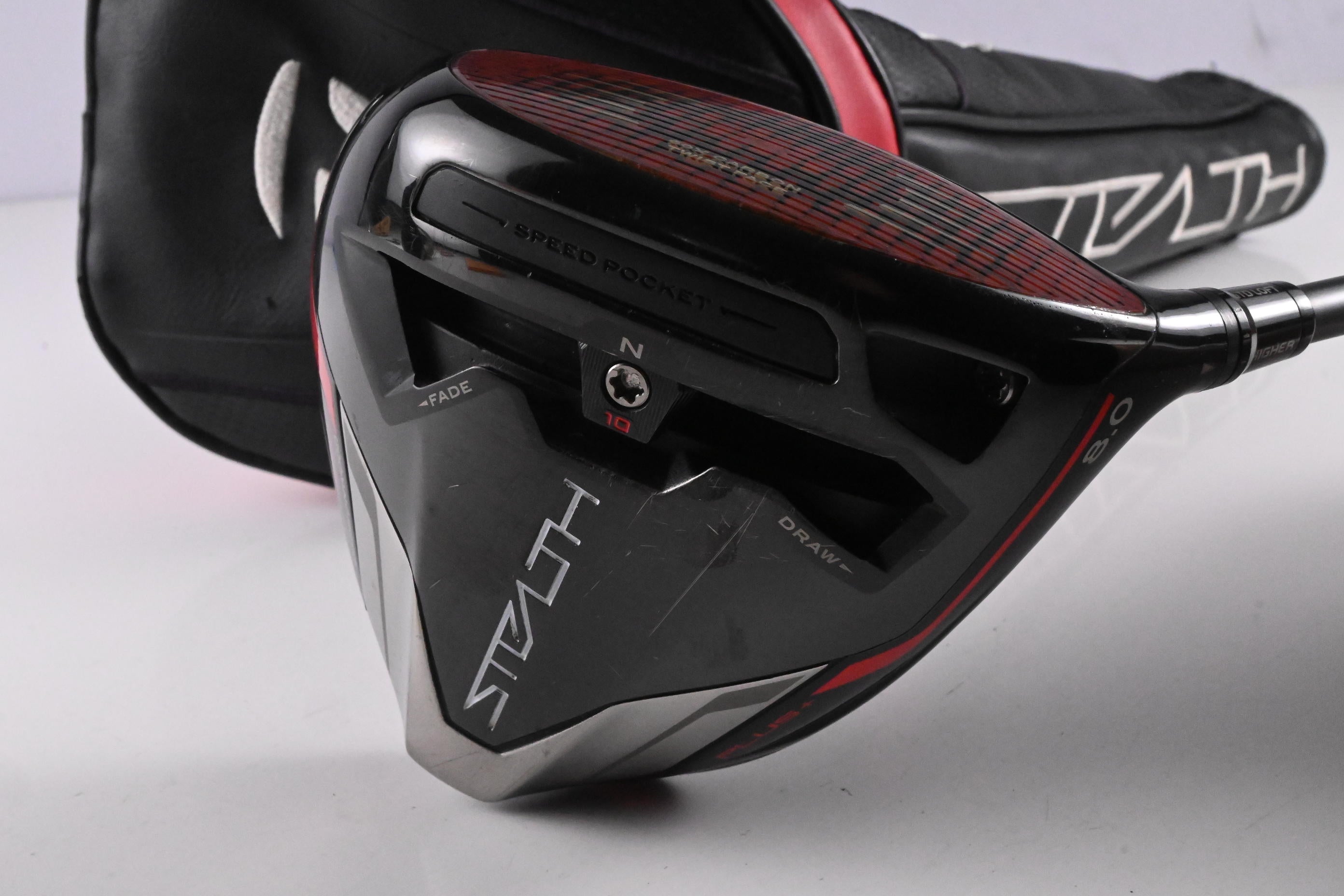 Taylormade Stealth Plus Driver / 8 Degree / Stiff Flex HZRDUS Smoke Black 60