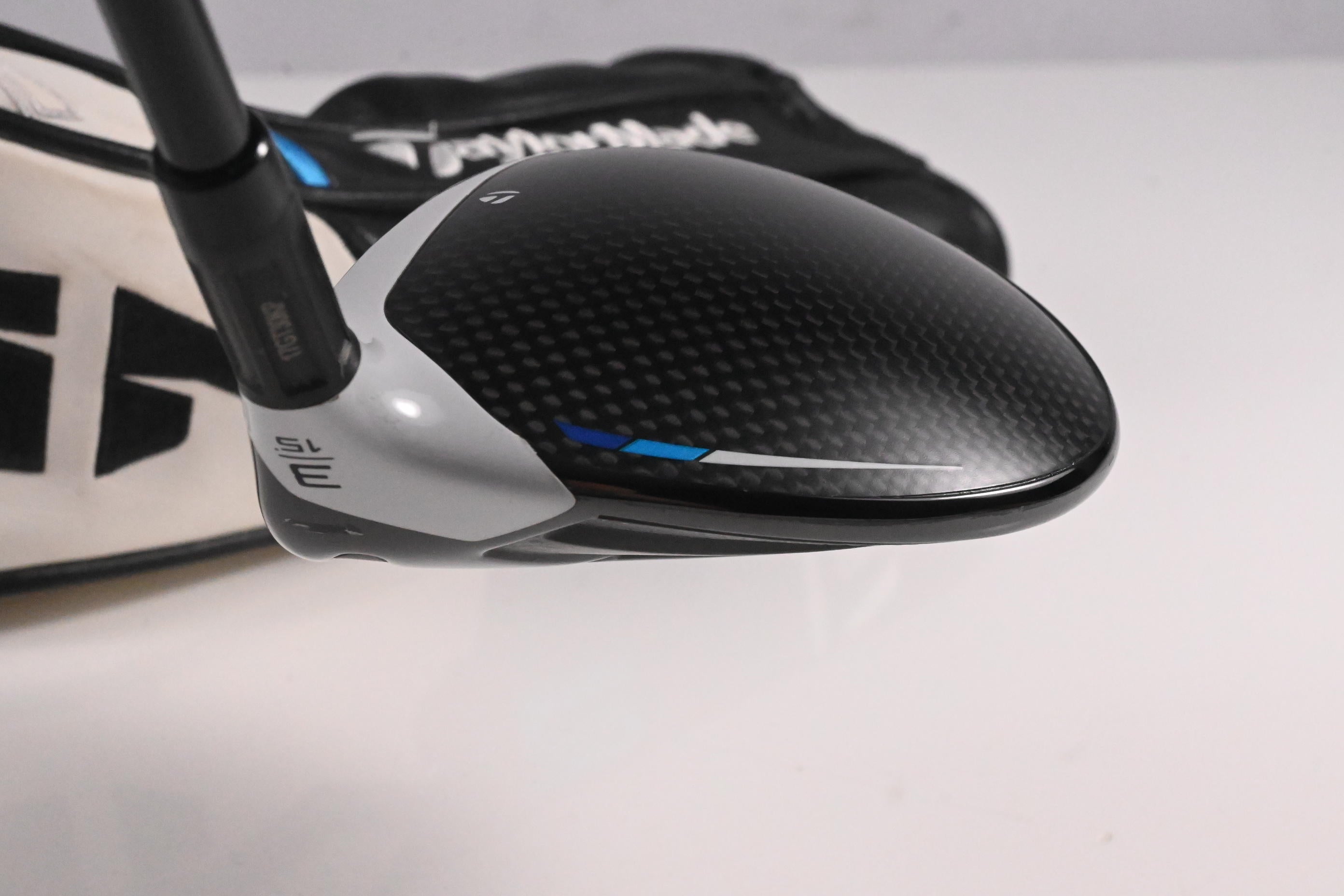 Taylormade SIM2 Max #3 Wood / 15 Degree / Stiff Flex Tensei AV RAW Blue 65 Shaft