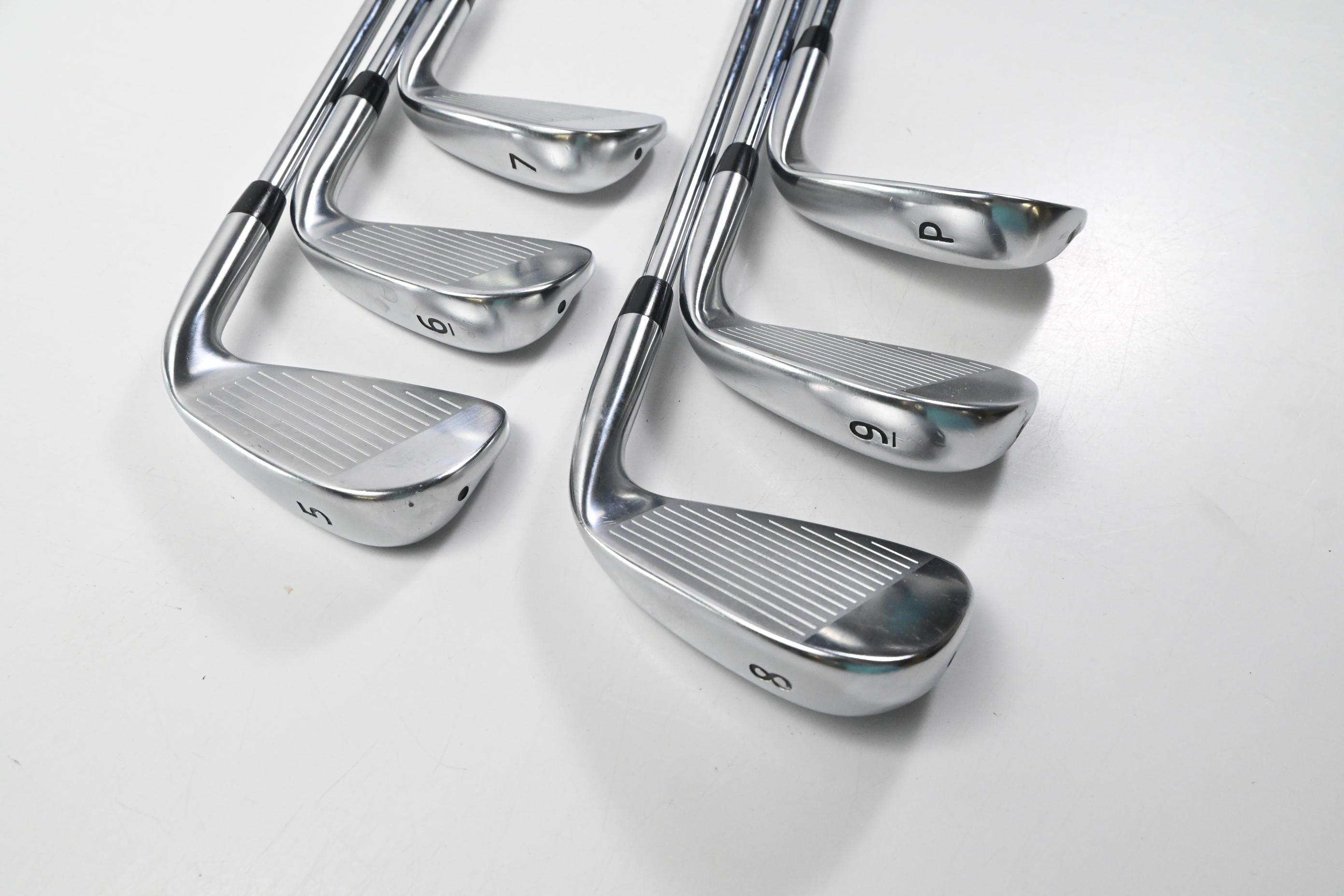 Left Hand Takomo 101 Irons / 5-PW / Regular Flex KBS Tour Lite Shafts