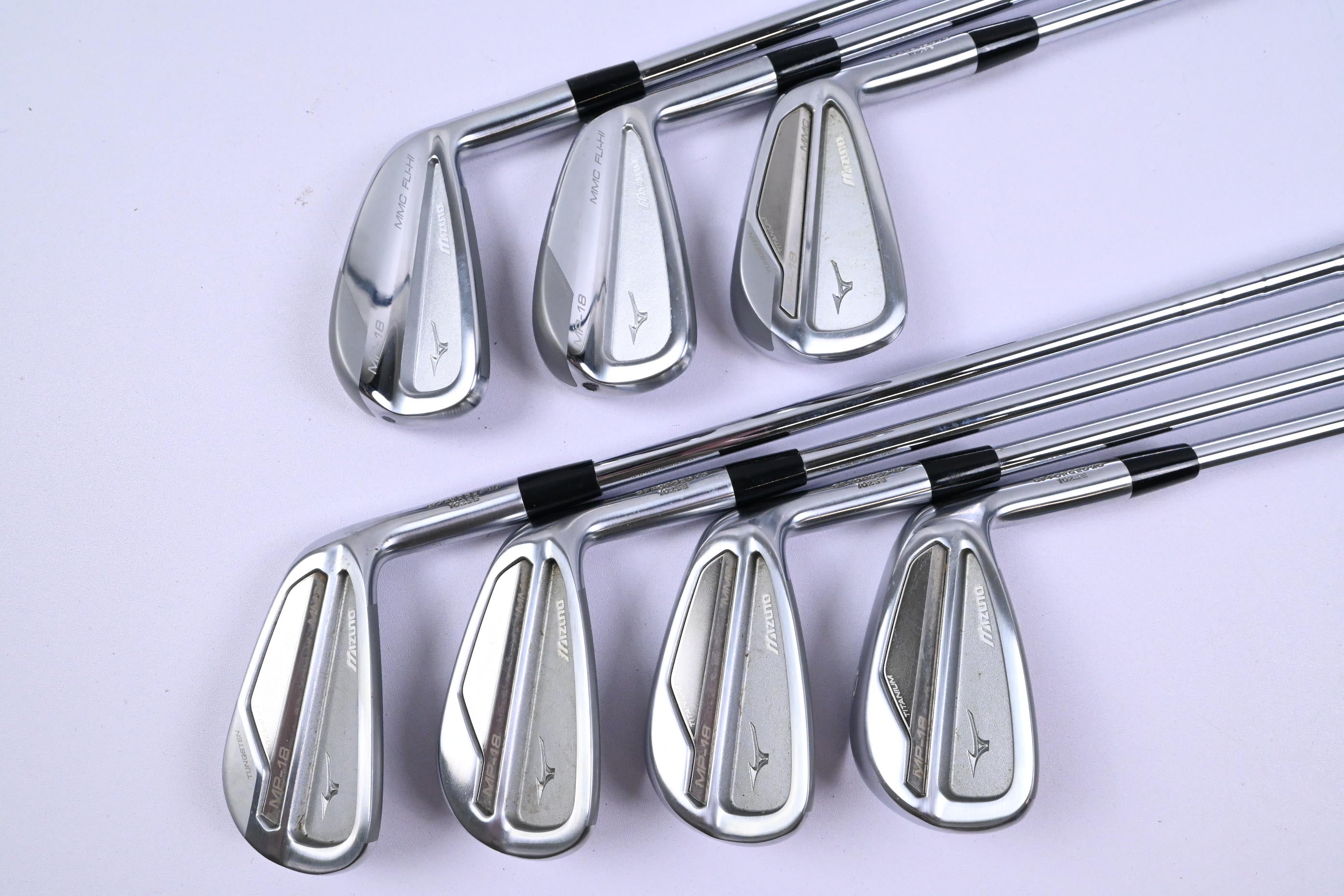 Mizuno MP-18 MMC Irons / 4-PW / Stiff Flex True Temper XP 95 S300 Shafts