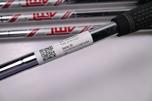 Titleist T300 2019 Irons / 5-9i / Regular Flex AMT Red R300 Shafts