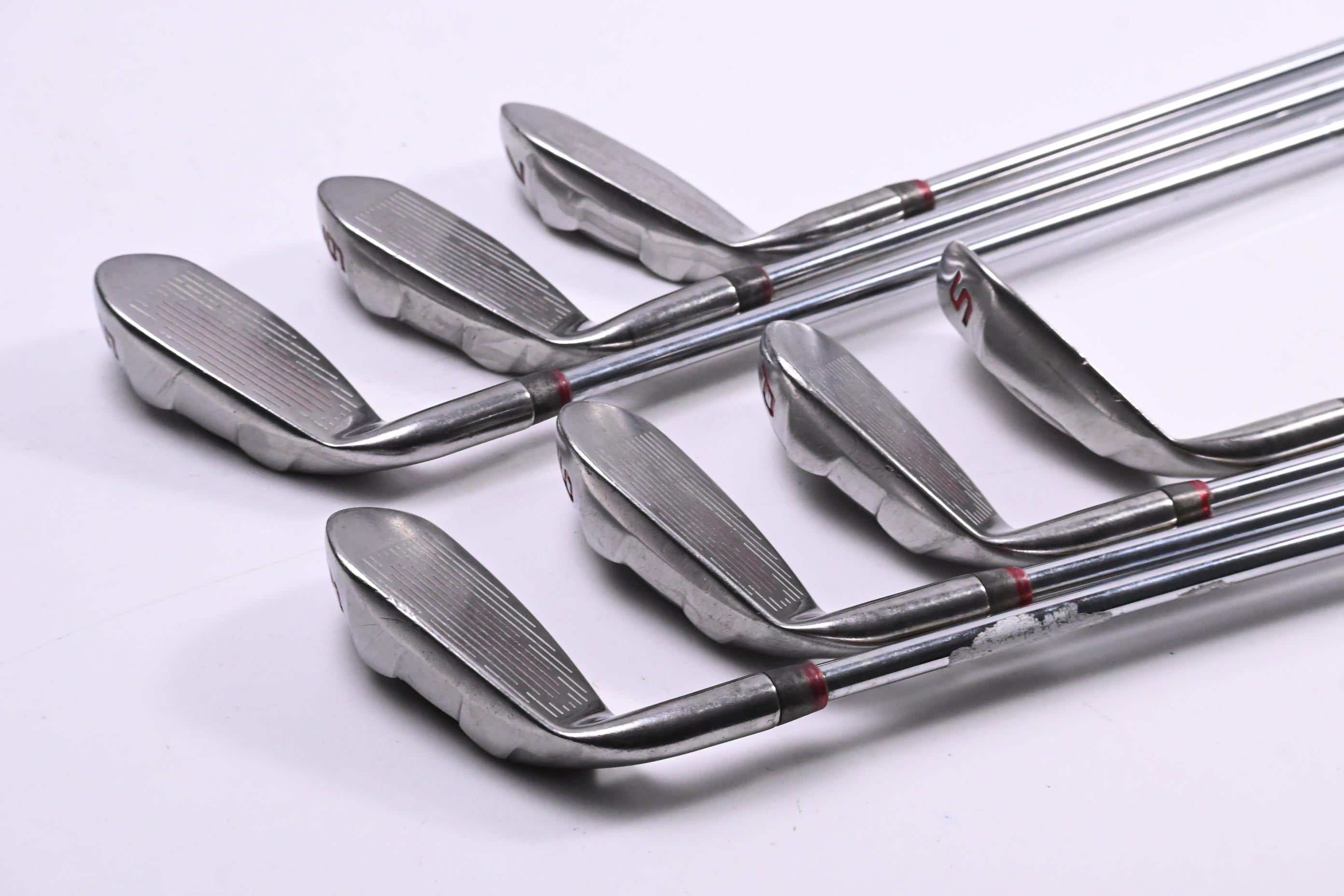Cobra Baffler 2013 Red Irons / 5-PW+SW / Regular Flex Cobra Baffler Steel Shafts