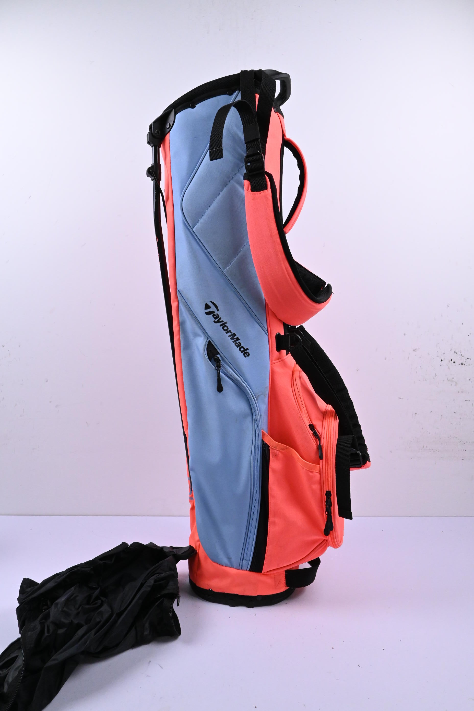 Taylormade Stand Bag / 3-Way Divider / Orange & Grey
