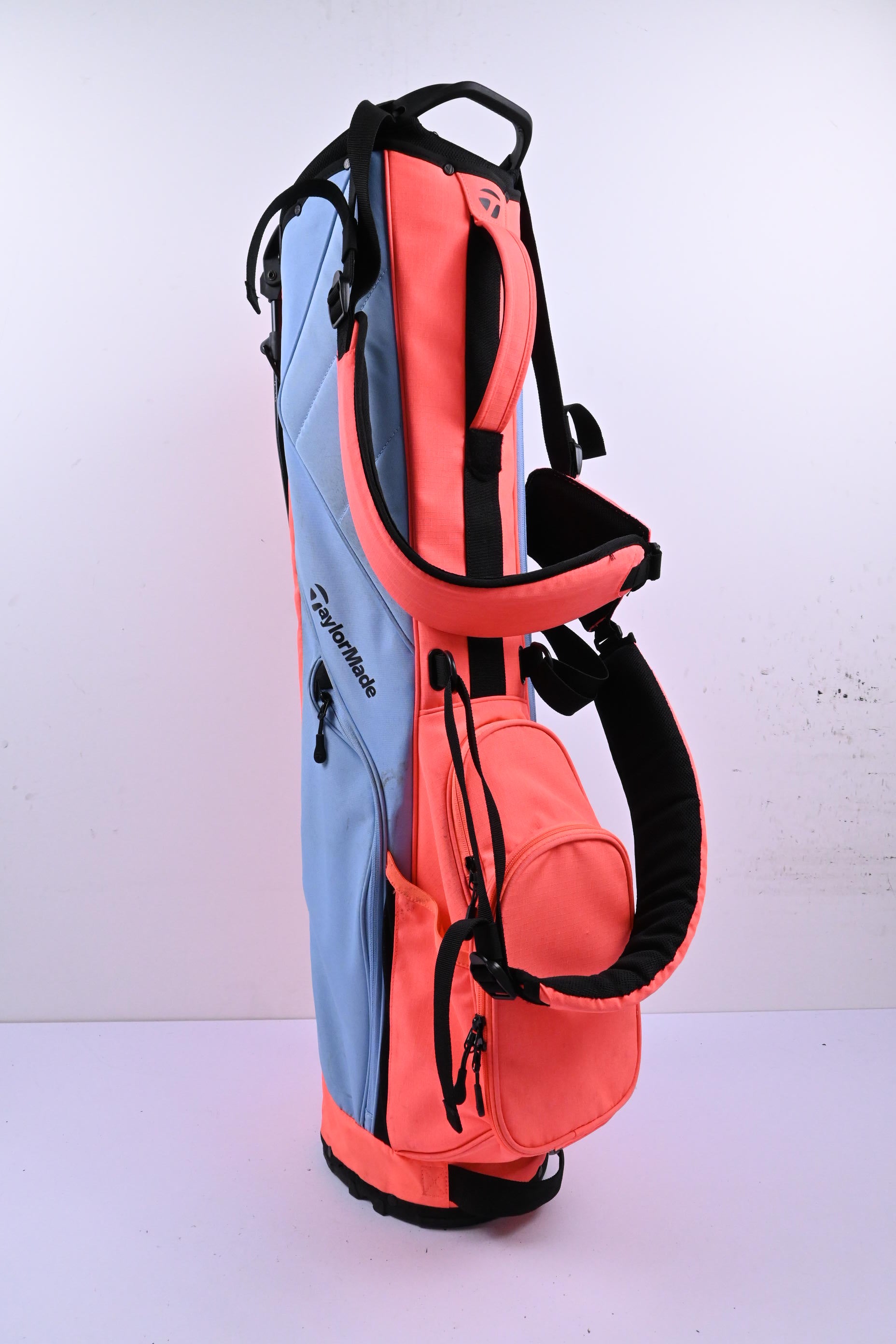 Taylormade Stand Bag / 3-Way Divider / Orange & Grey