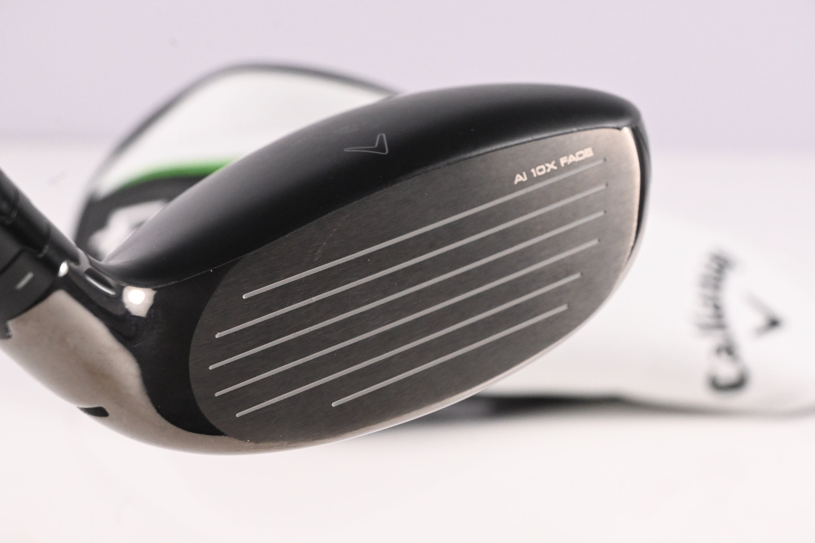 Left Hand Callaway Elyte #4 Hybrid / 22 Degree / Stiff Flex Denali Charcoal 70