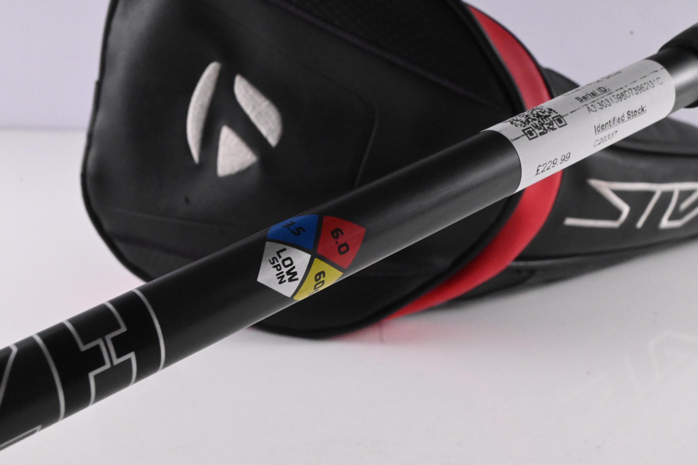 Taylormade Stealth Plus Driver / 8 Degree / Stiff Flex HZRDUS Smoke Black 60
