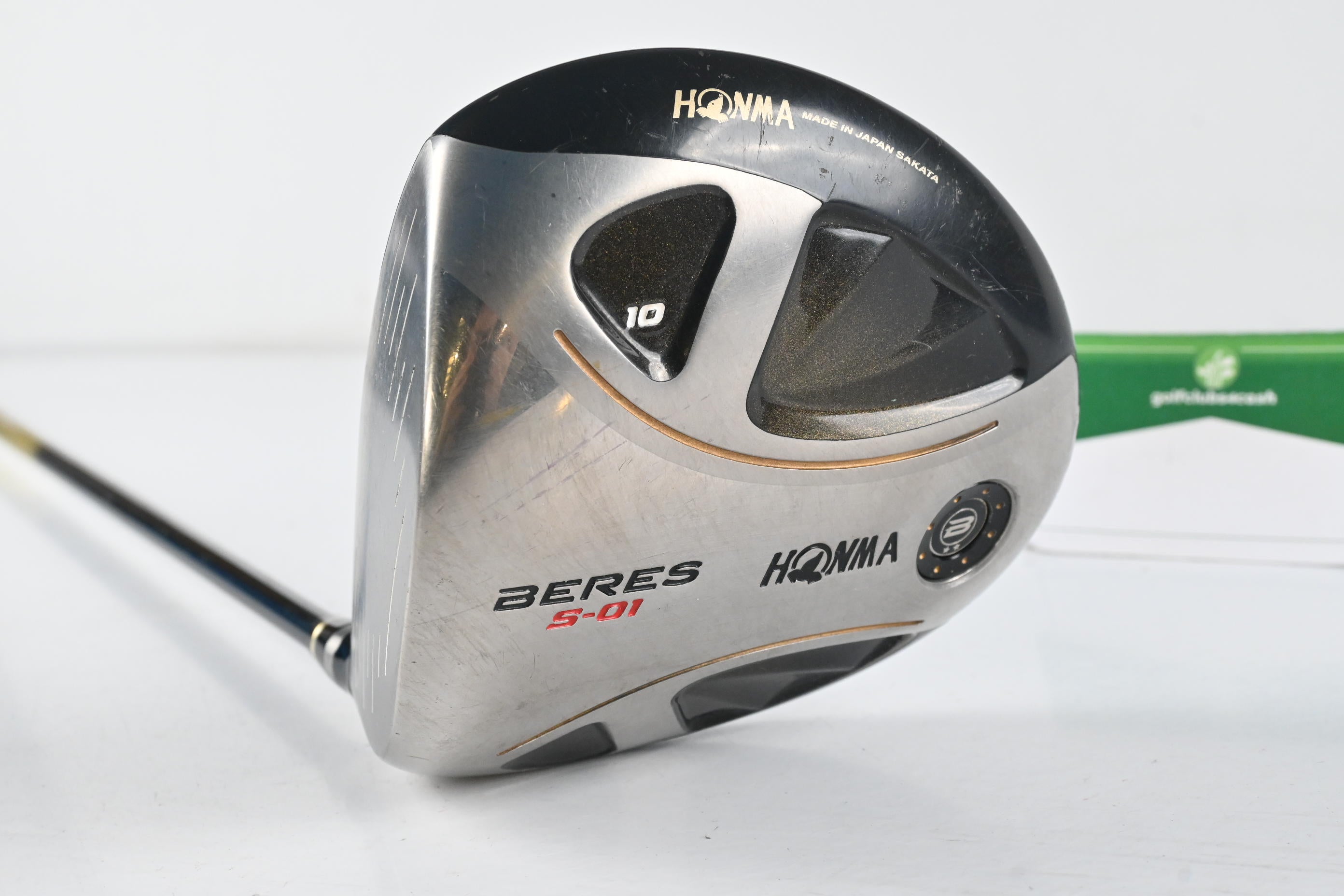 Left Hand Honma Beres Driver / 10 Degree / Regular Flex Honma Armrq 6 49 Shaft