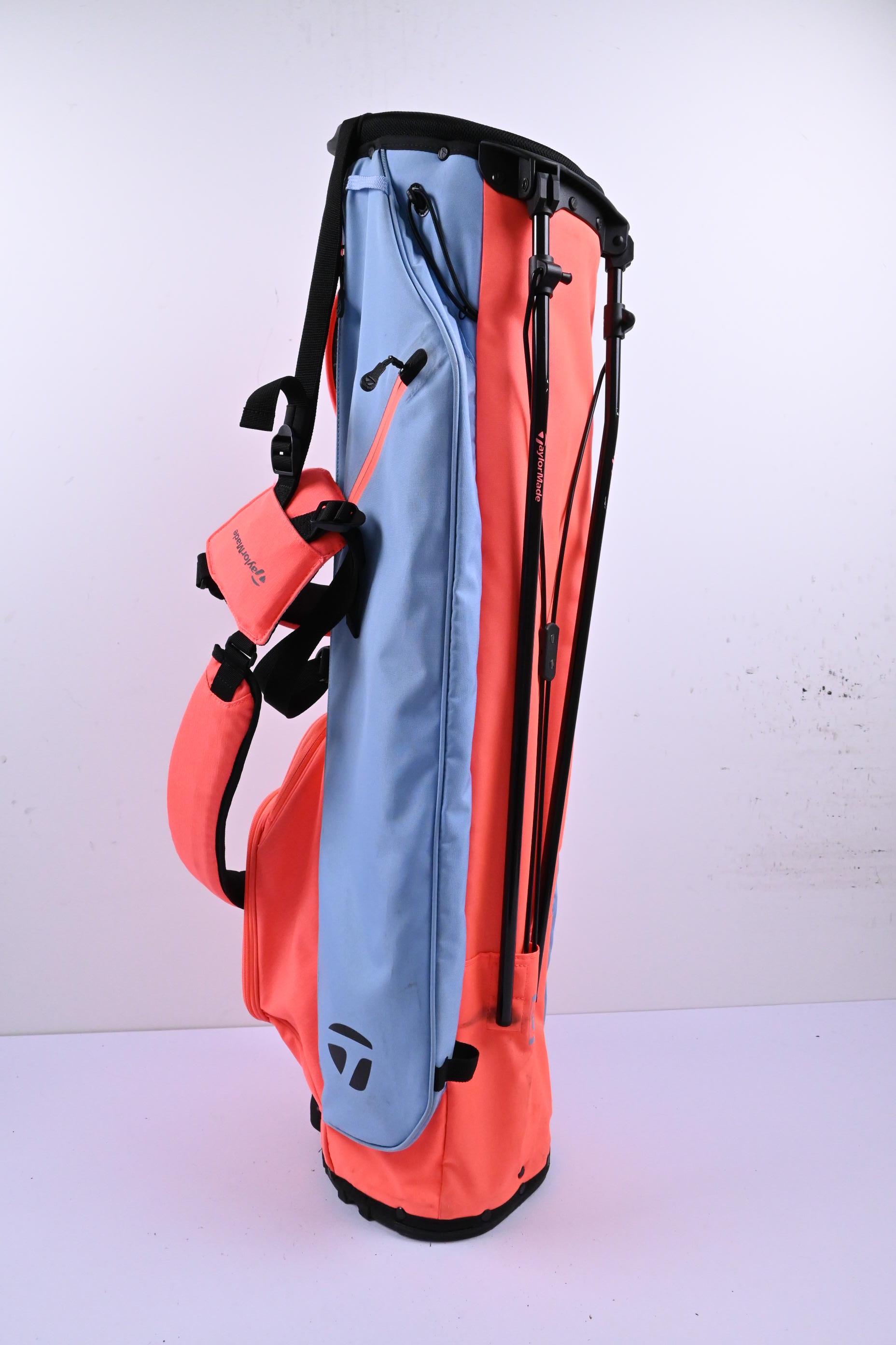 Taylormade Stand Bag / 3-Way Divider / Orange & Grey